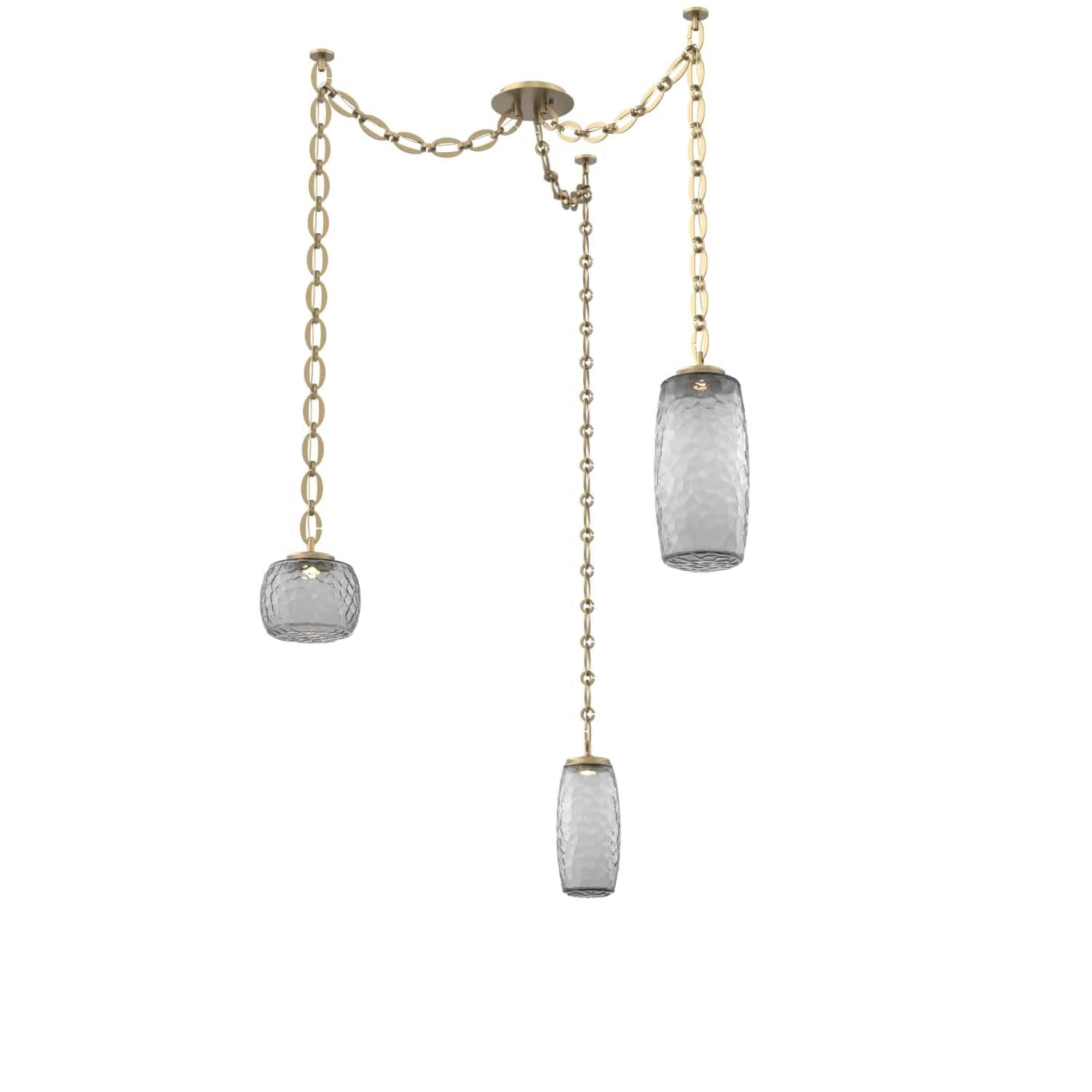Levi Wilson Vessel 15 Inch Multi Pendant Light by Hammerton Studio