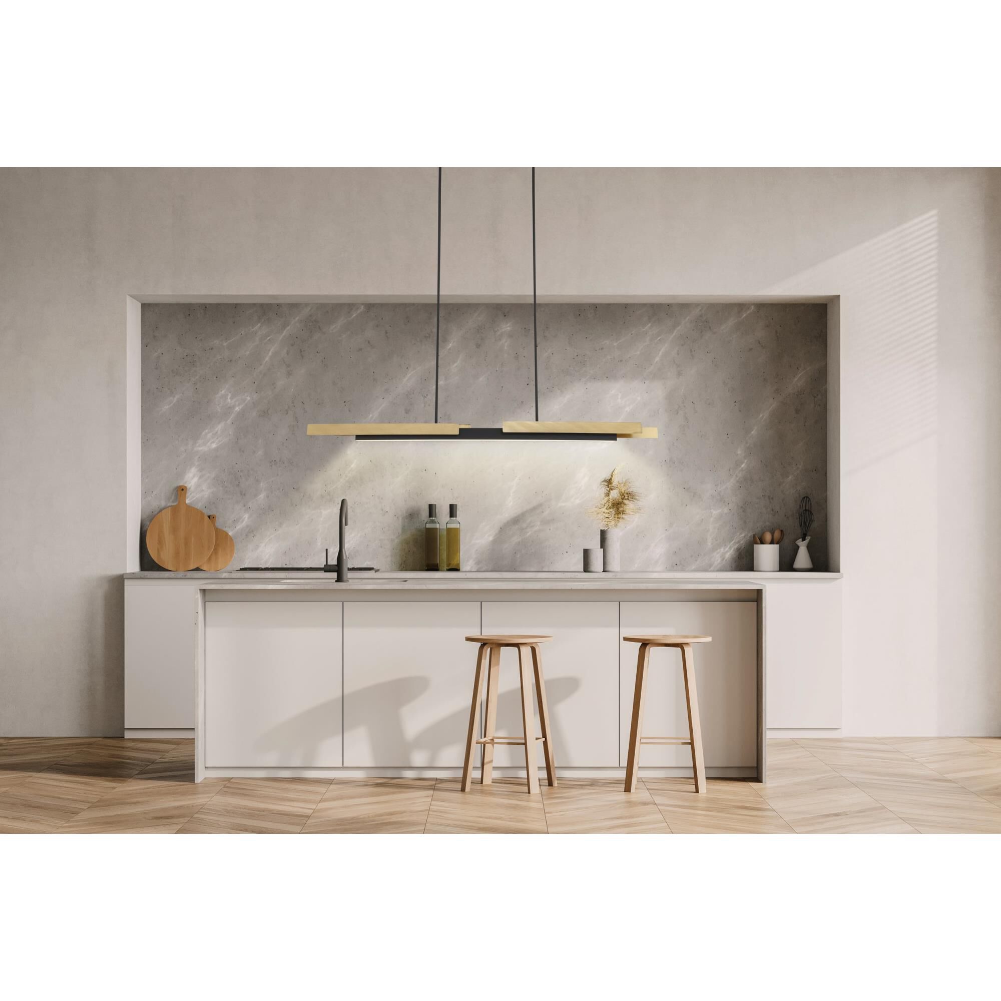 Grazia 60 Inch Linear Suspension Light by Eglo Lighting