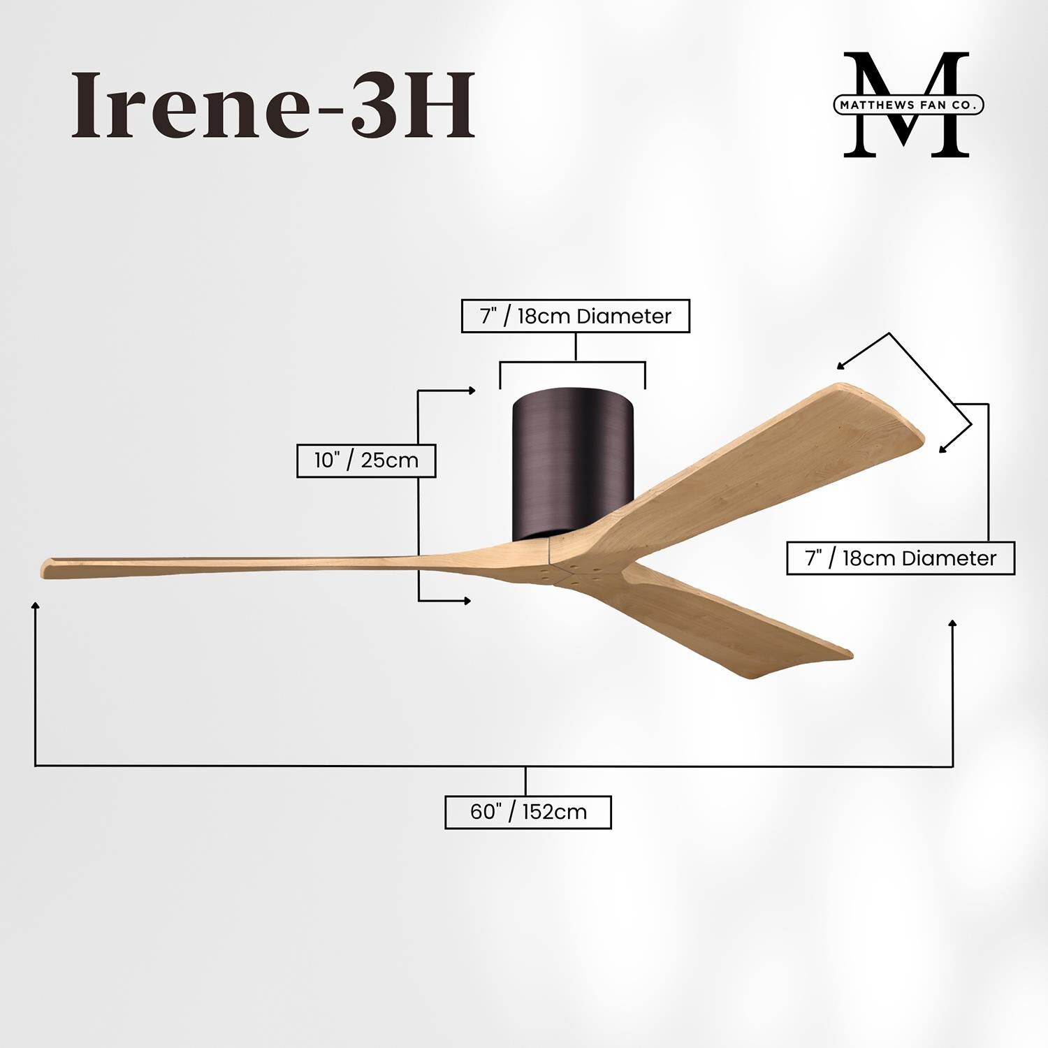 Shown in Brushed Bronze finish