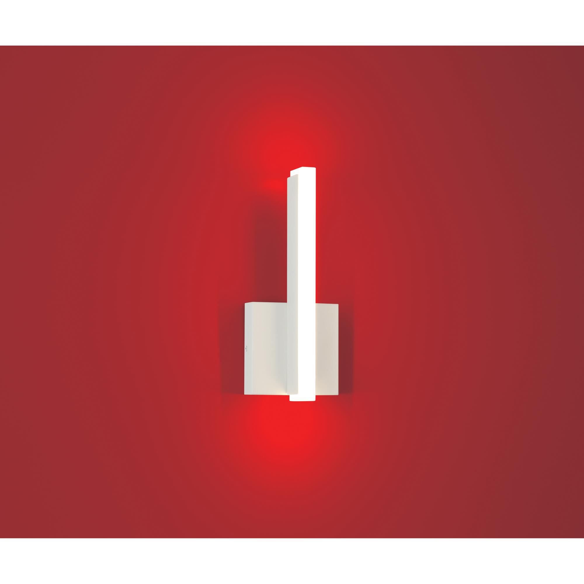 Shown in Matte White finish and Clear Acrylic shade