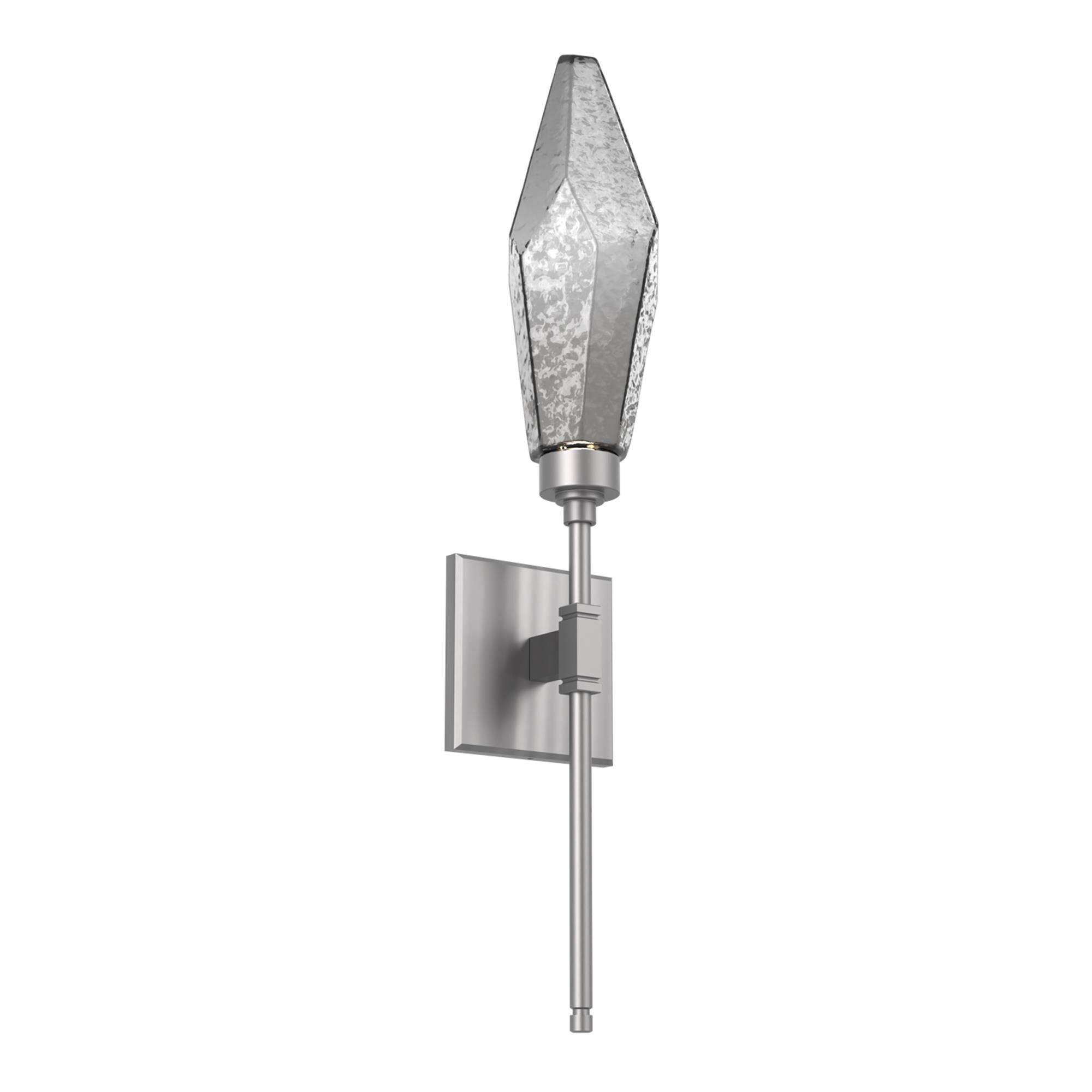 Shown in Classic Silver finish and Chilled Smoke glass