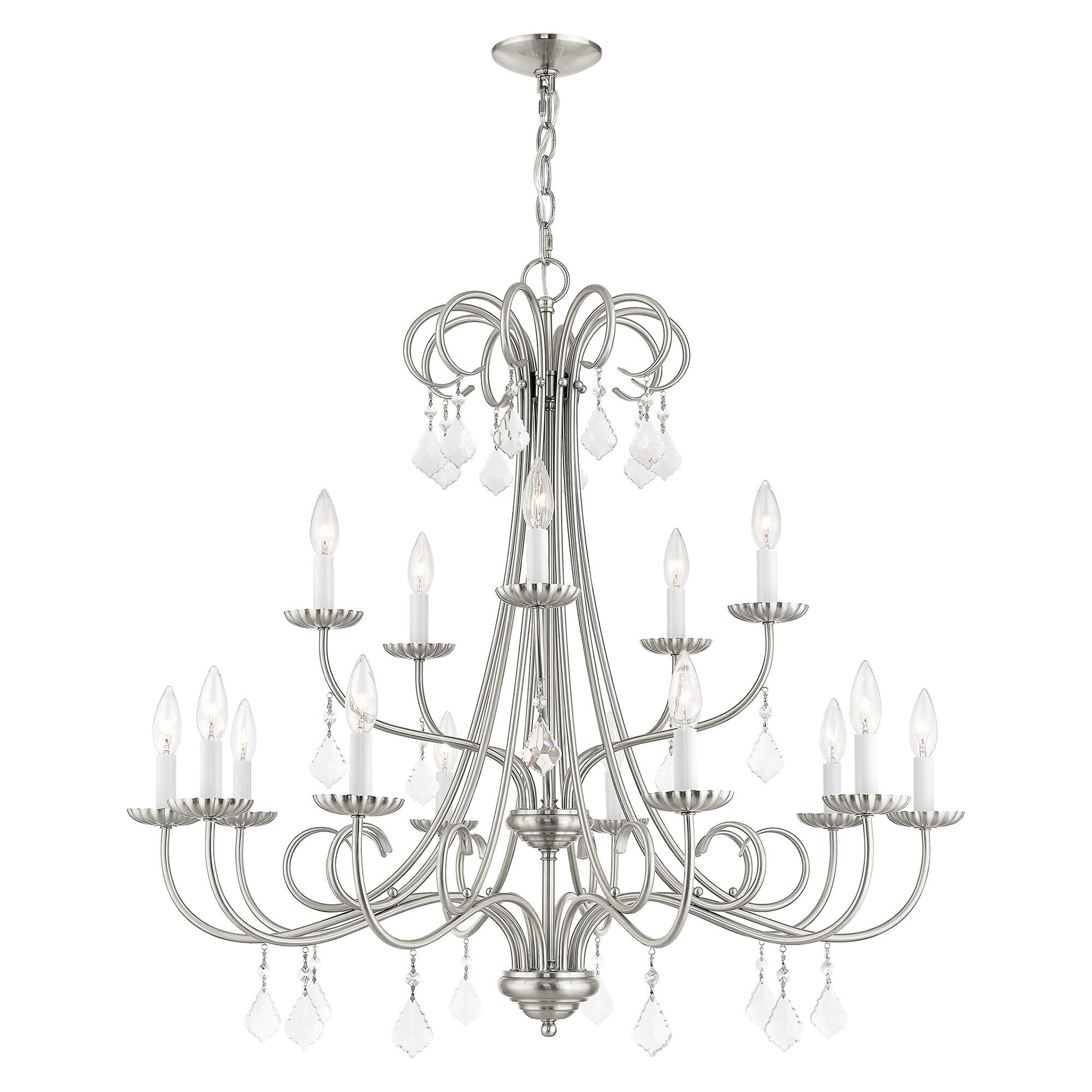 Shown in Brushed Nickel finish