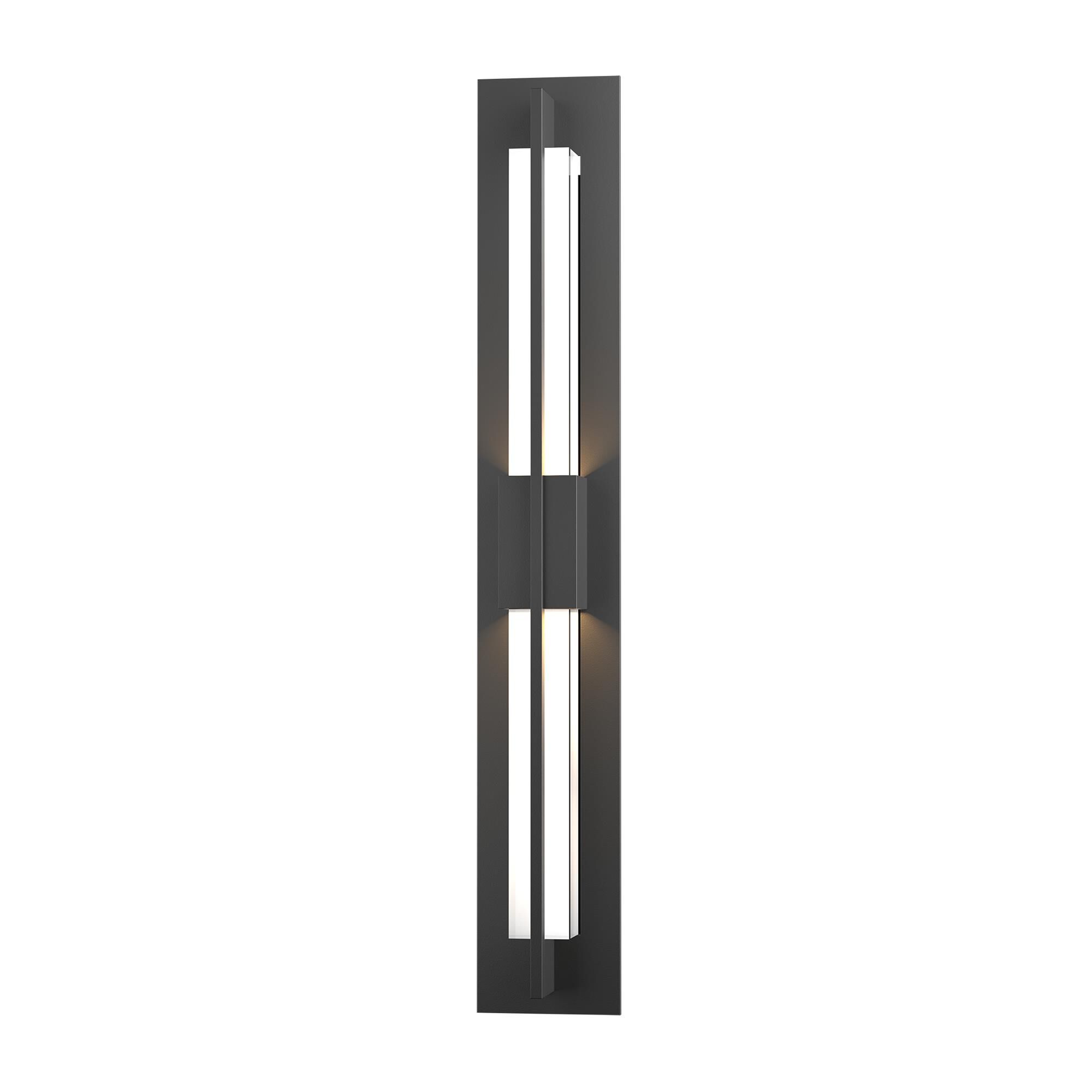 Double Axis 31 Inch Tall 2 Light LED Outdoor Wall Light by Hubbardton Forge