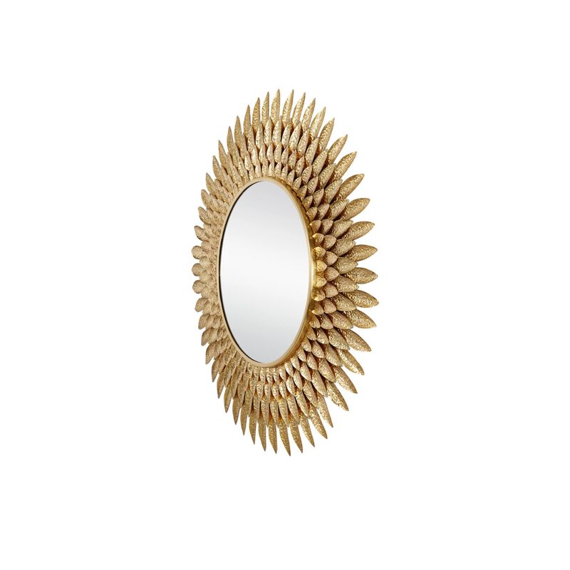 Plume 39 Inch Decorative Mirror by Currey and Company