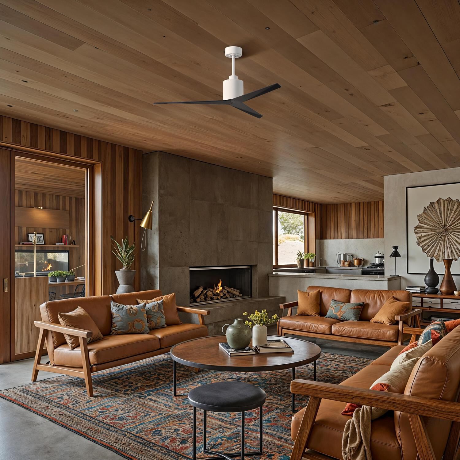 Eliza Outdoor Rated 56 Inch Ceiling Fan by Matthews Fan Company