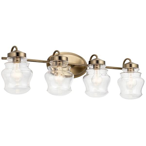 Janiel 33 Inch 4 Light Bath Vanity Light by Kichler Lighting