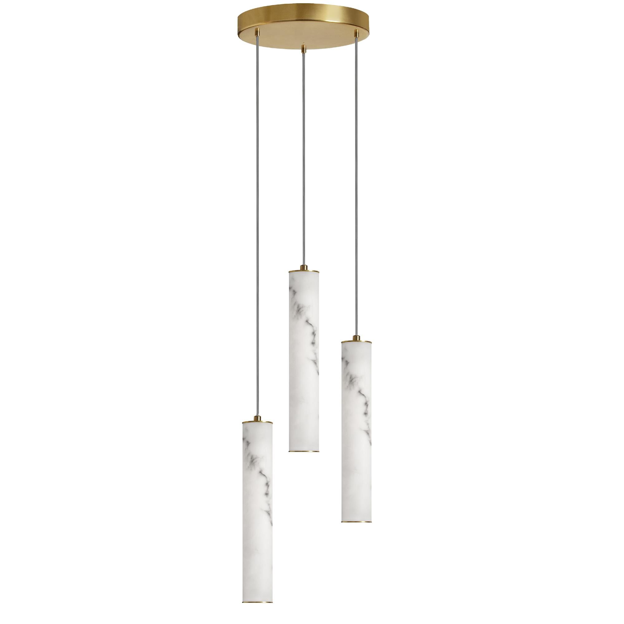 Reuben 12 Inch Multi Light Pendant by Dainolite