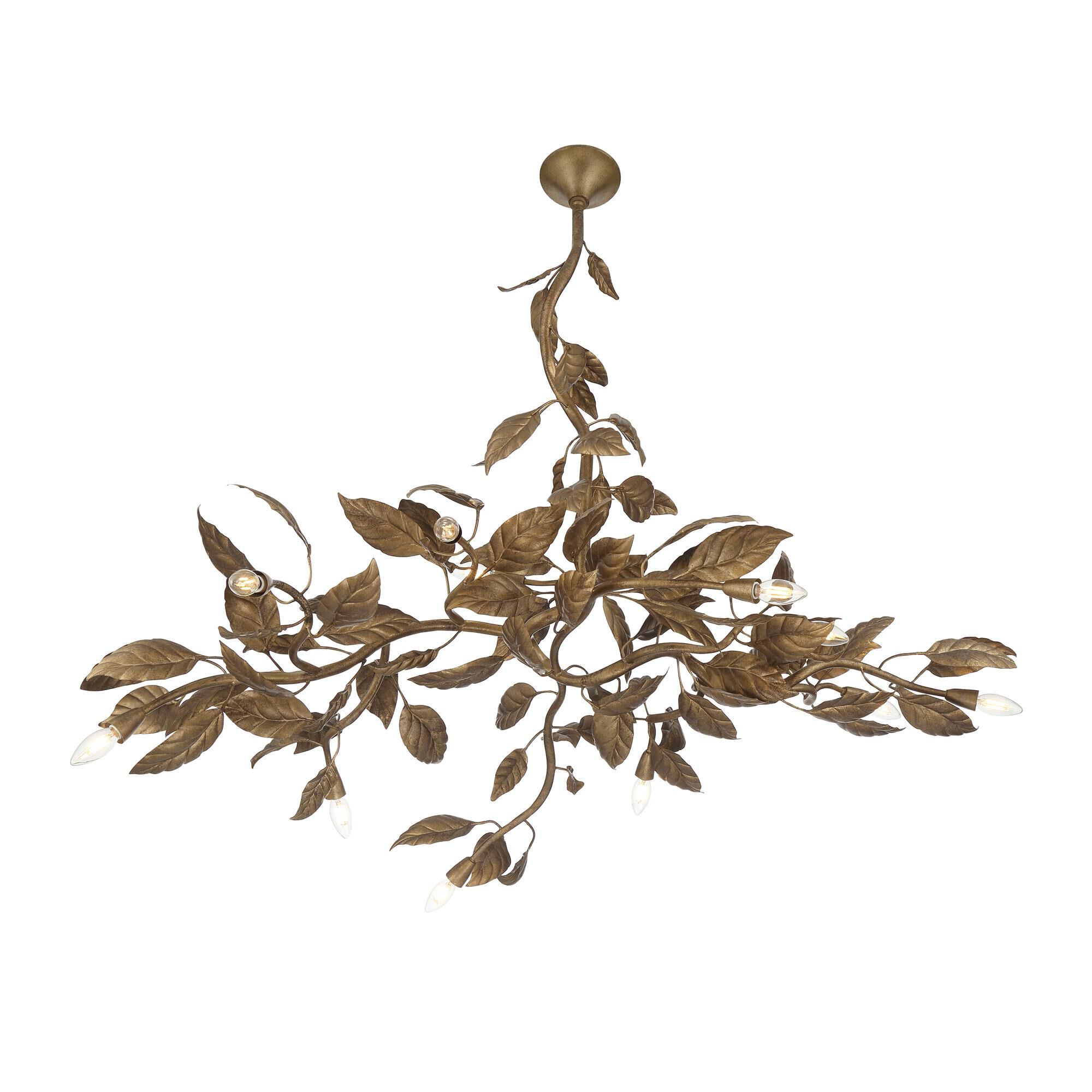 Shown in Weathered Gold finish