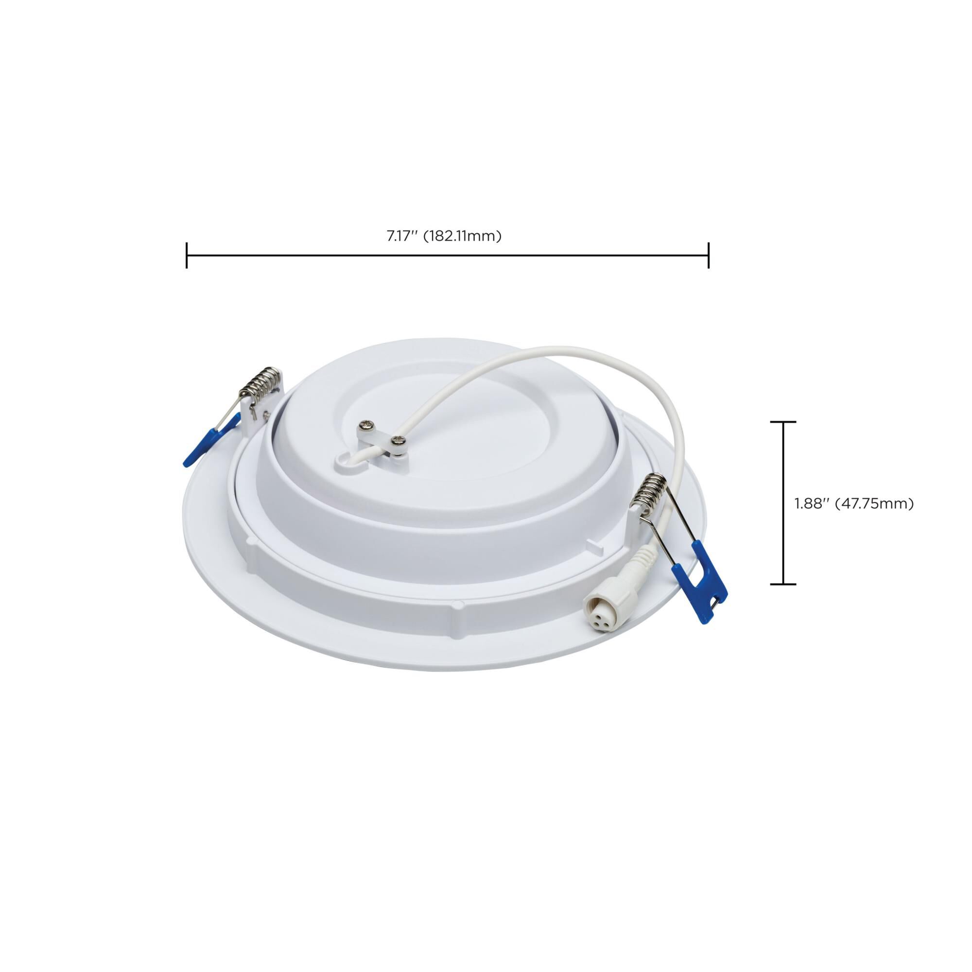 7 Inch LED Recessed Lighting Trim by Satco