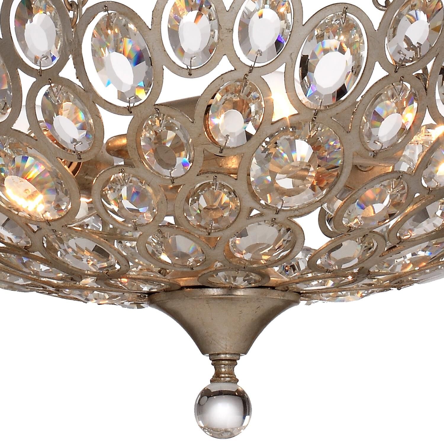 Sterling 24 Inch 5 Light Chandelier by Crystorama