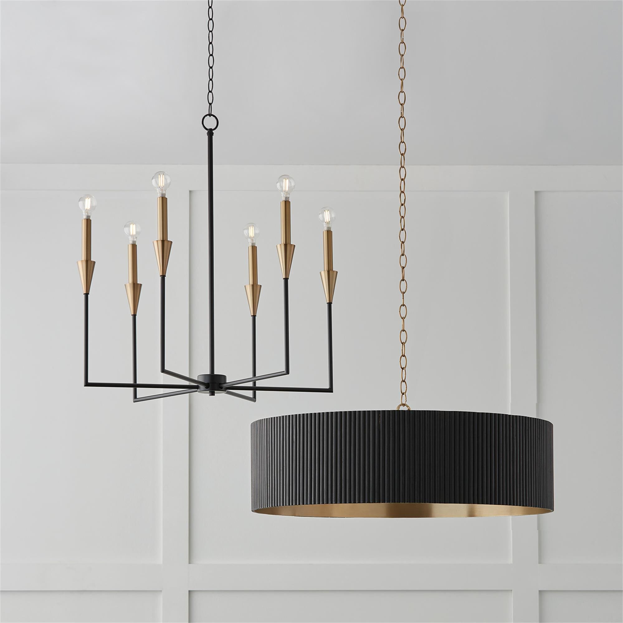 Donovan 30 Inch 4 Light Chandelier,