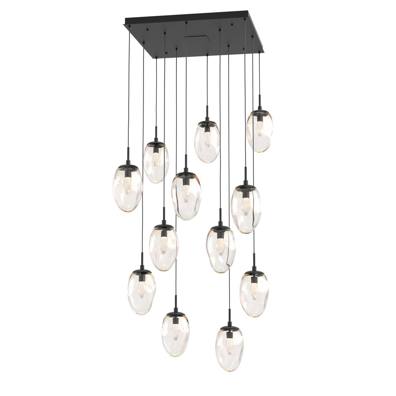 Levi Wilson Nebula 38 Inch 12 Light LED Multi Light Pendant by Hammerton Studio