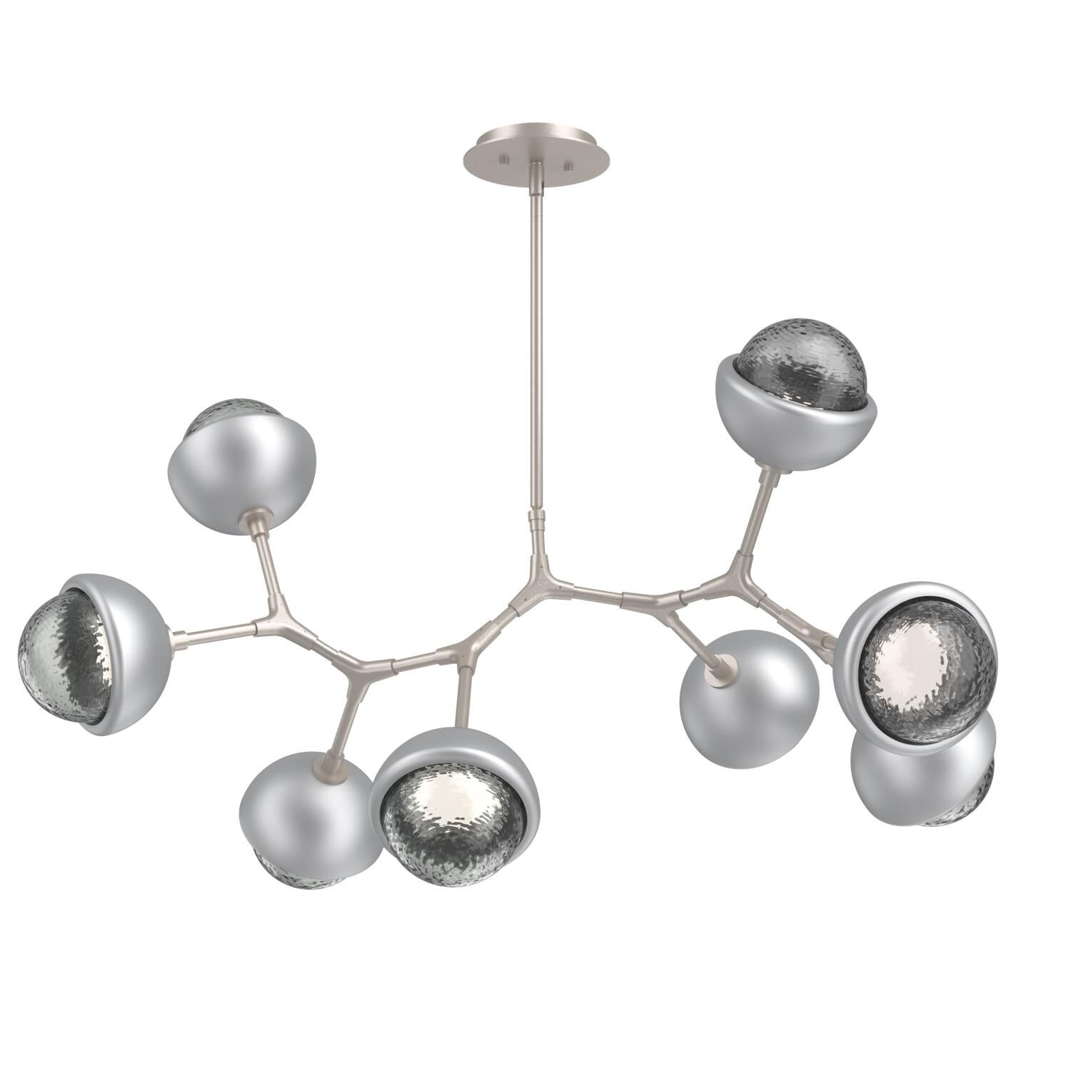 Levi Wilson Cabochon 38 Inch Linear Suspension Light by Hammerton Studio