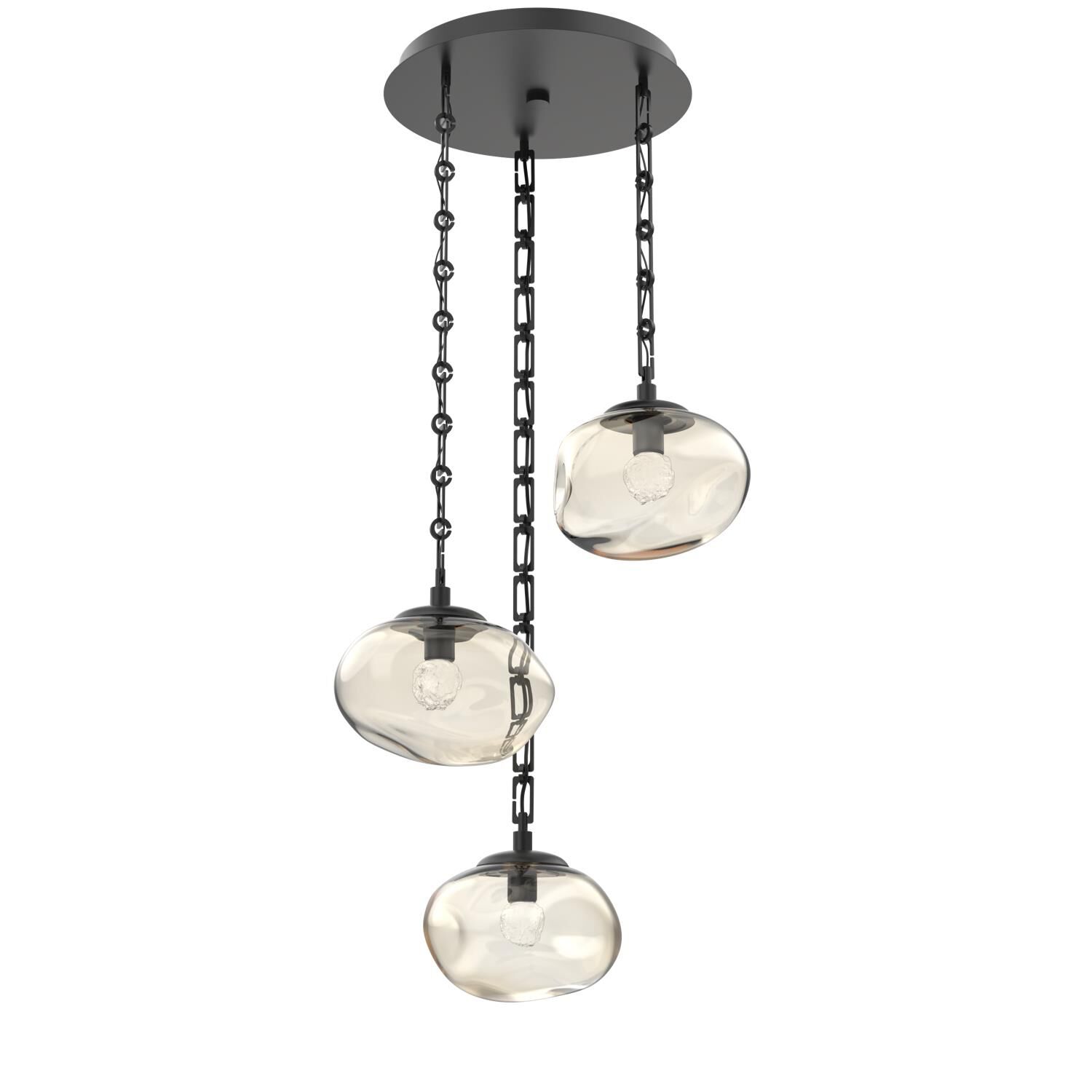 Levi Wilson Nova Led 22 Inch Multi Light Pendant by Hammerton Studio