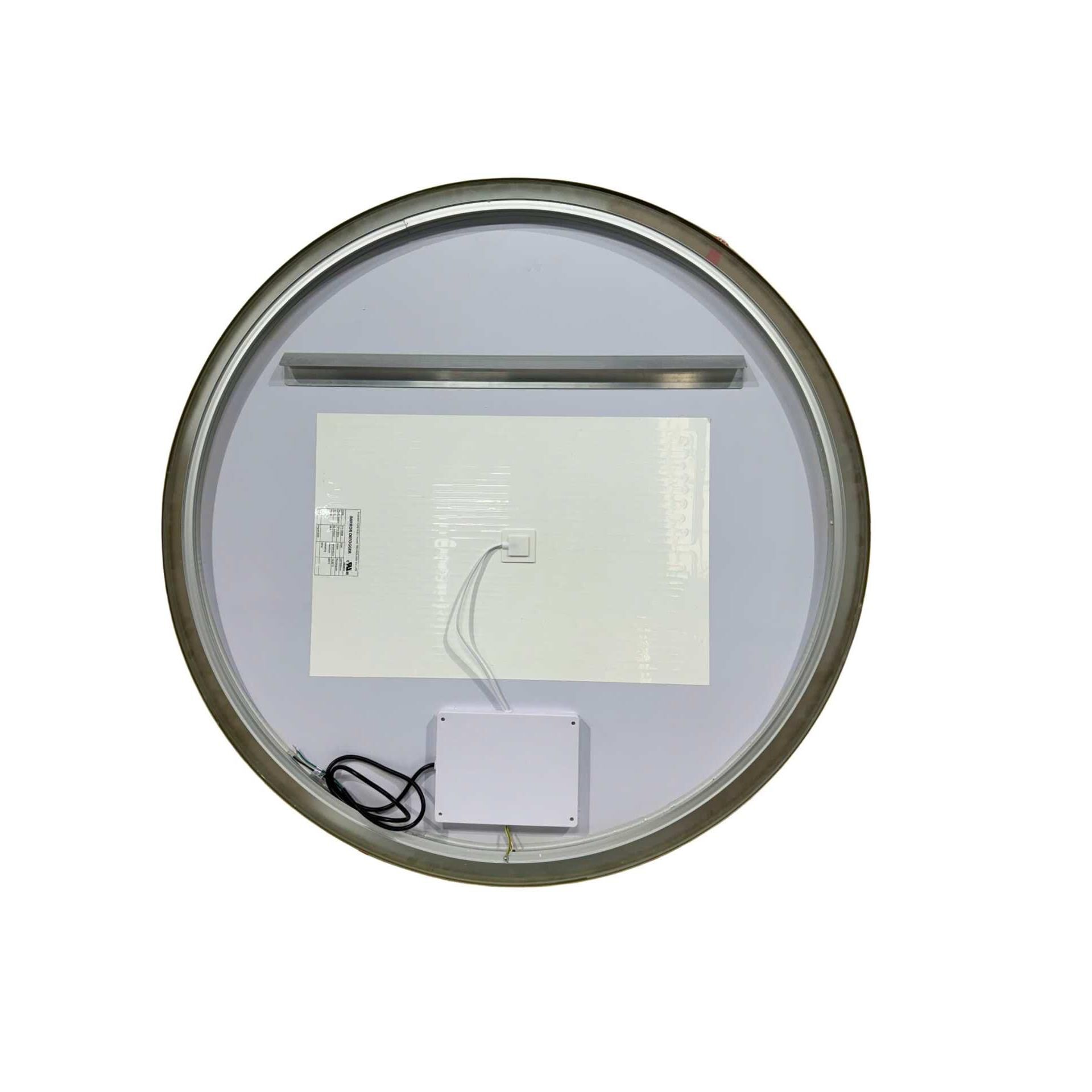 Harmoni 42 Inch Round LED Lighted Mirror by Elegant Decor