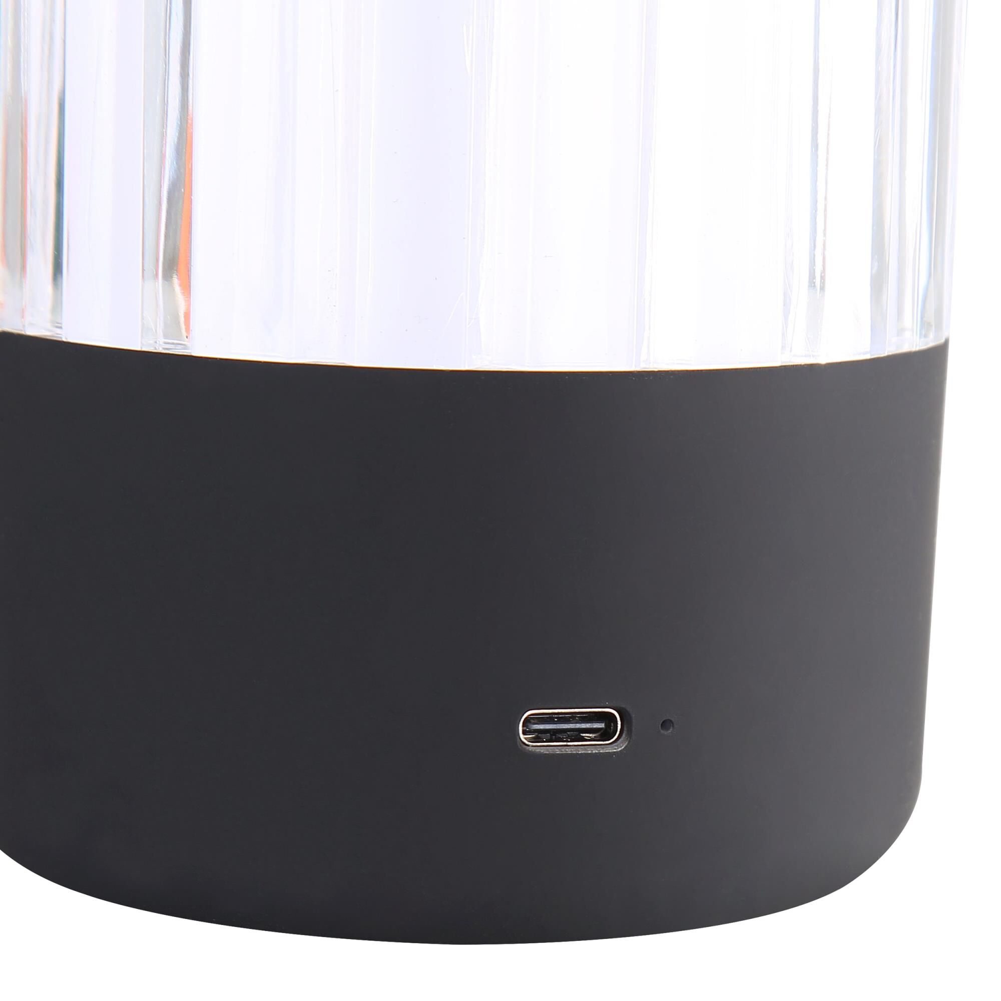 Lunari 9 Inch Outdoor Table Lamp by Golden Lighting