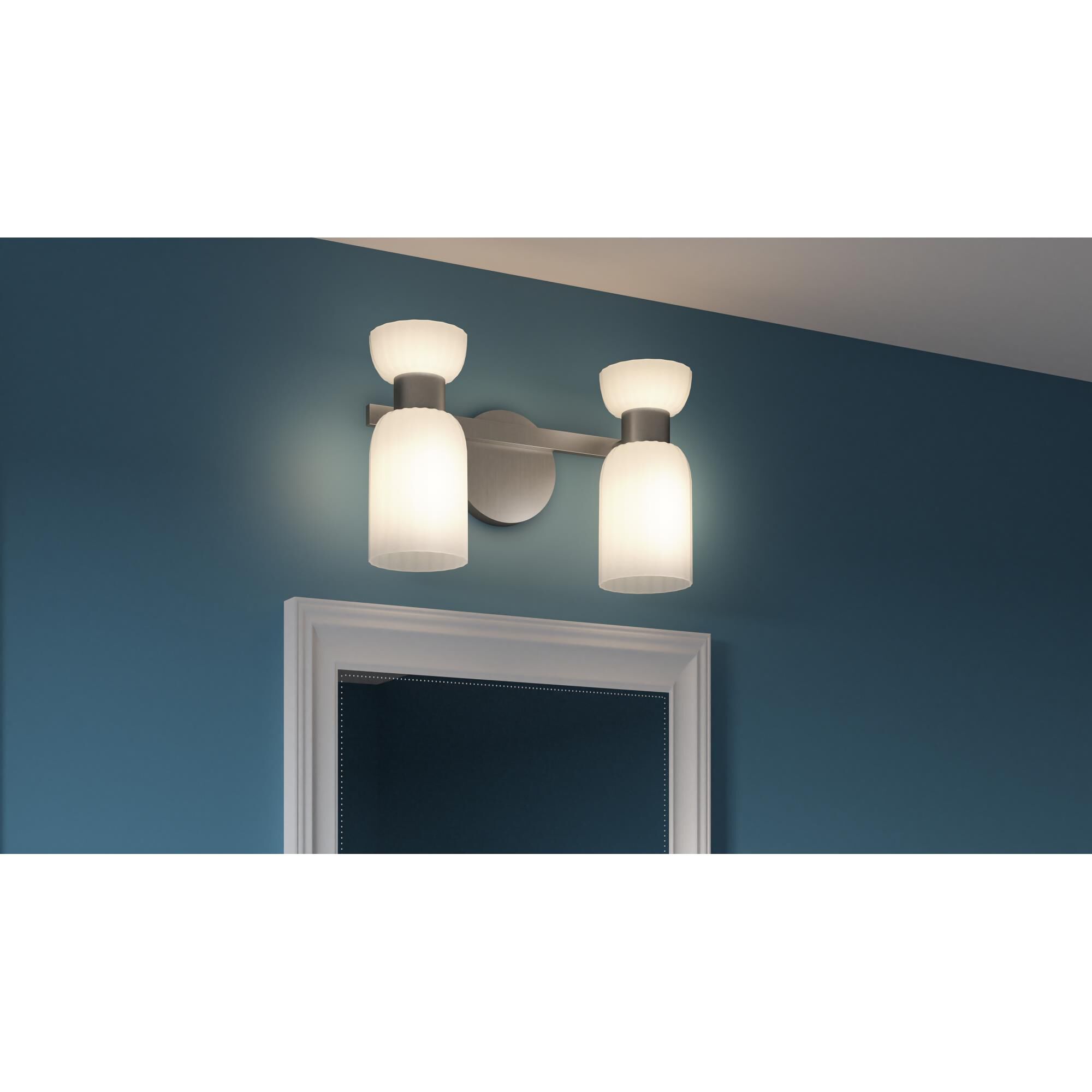 Rembrandt 15 Inch 2 Light Bath Vanity Light by Quoizel