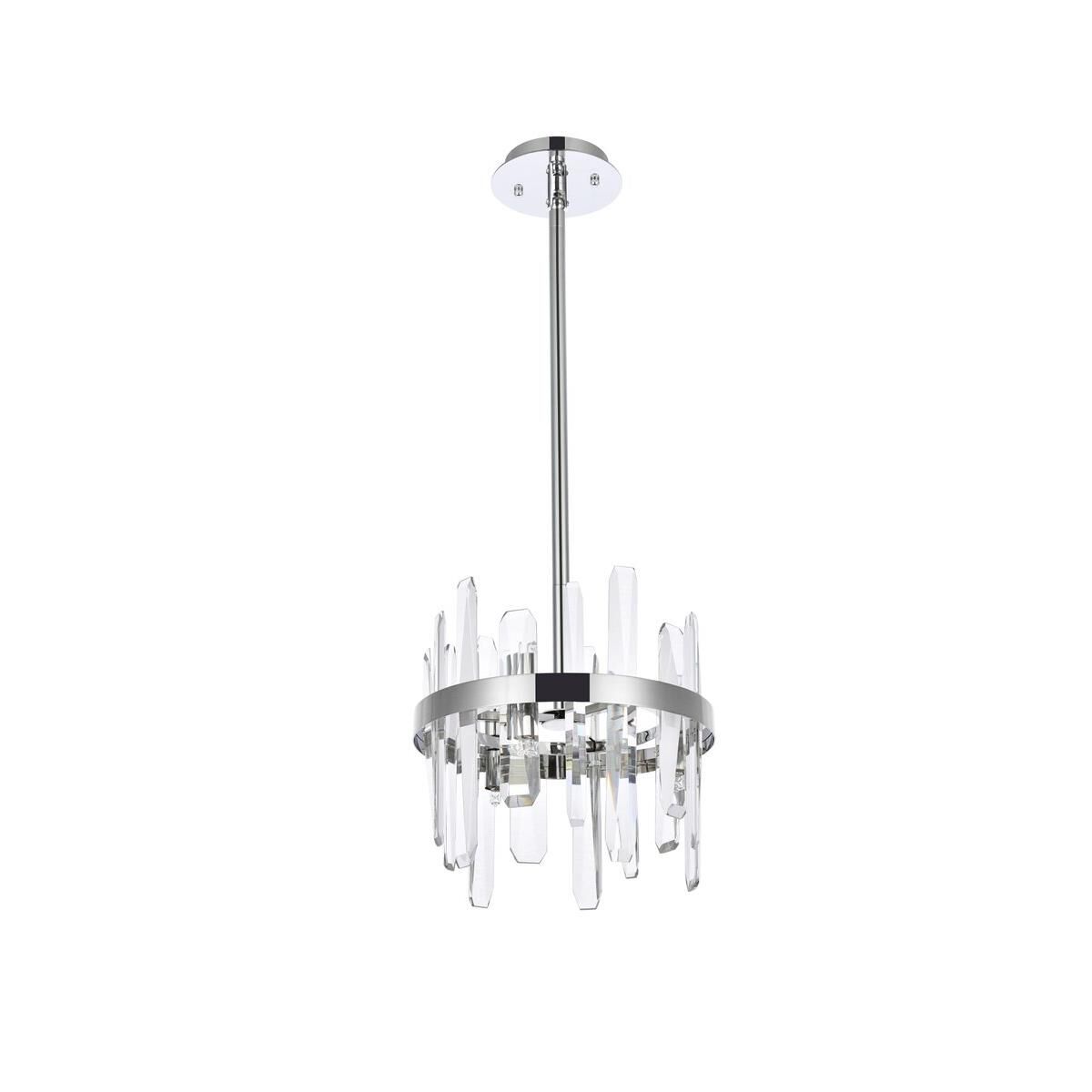 Shown in Chrome finish and Royal Cut Clear crystal