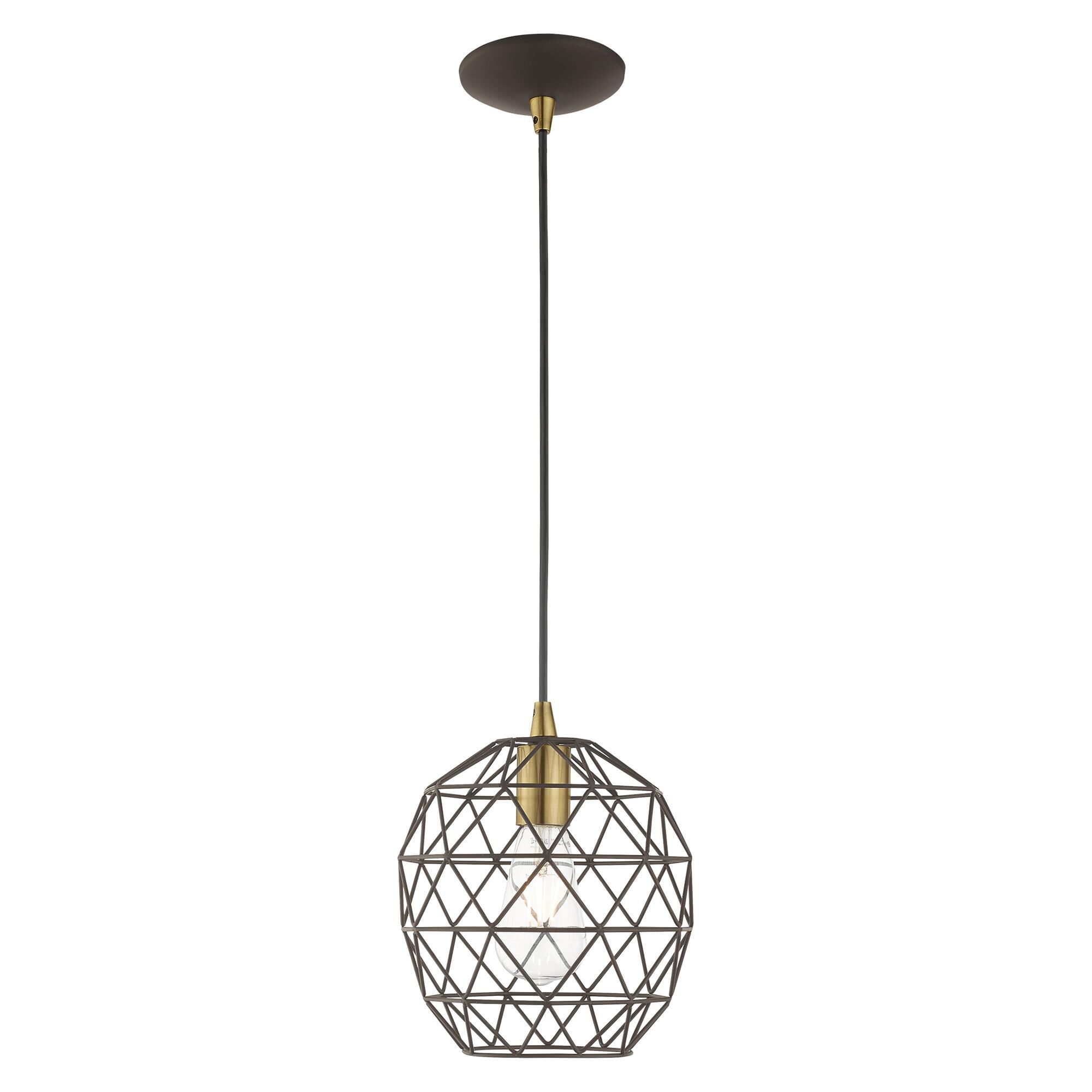 Livex Lighting Geometric Mini Pendant