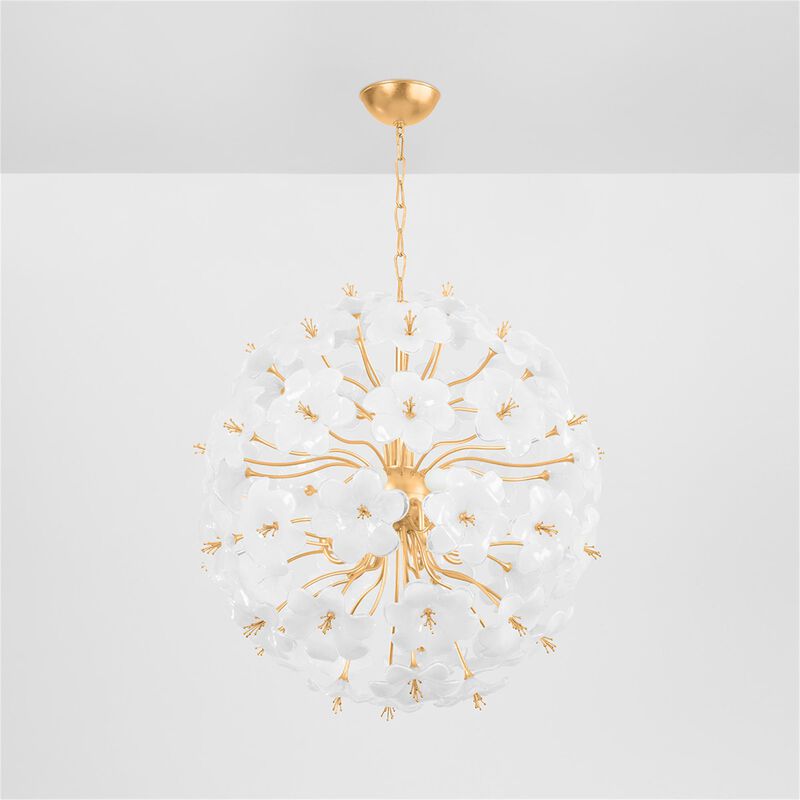Hygea Medium Chandelier by Corbett Lighting