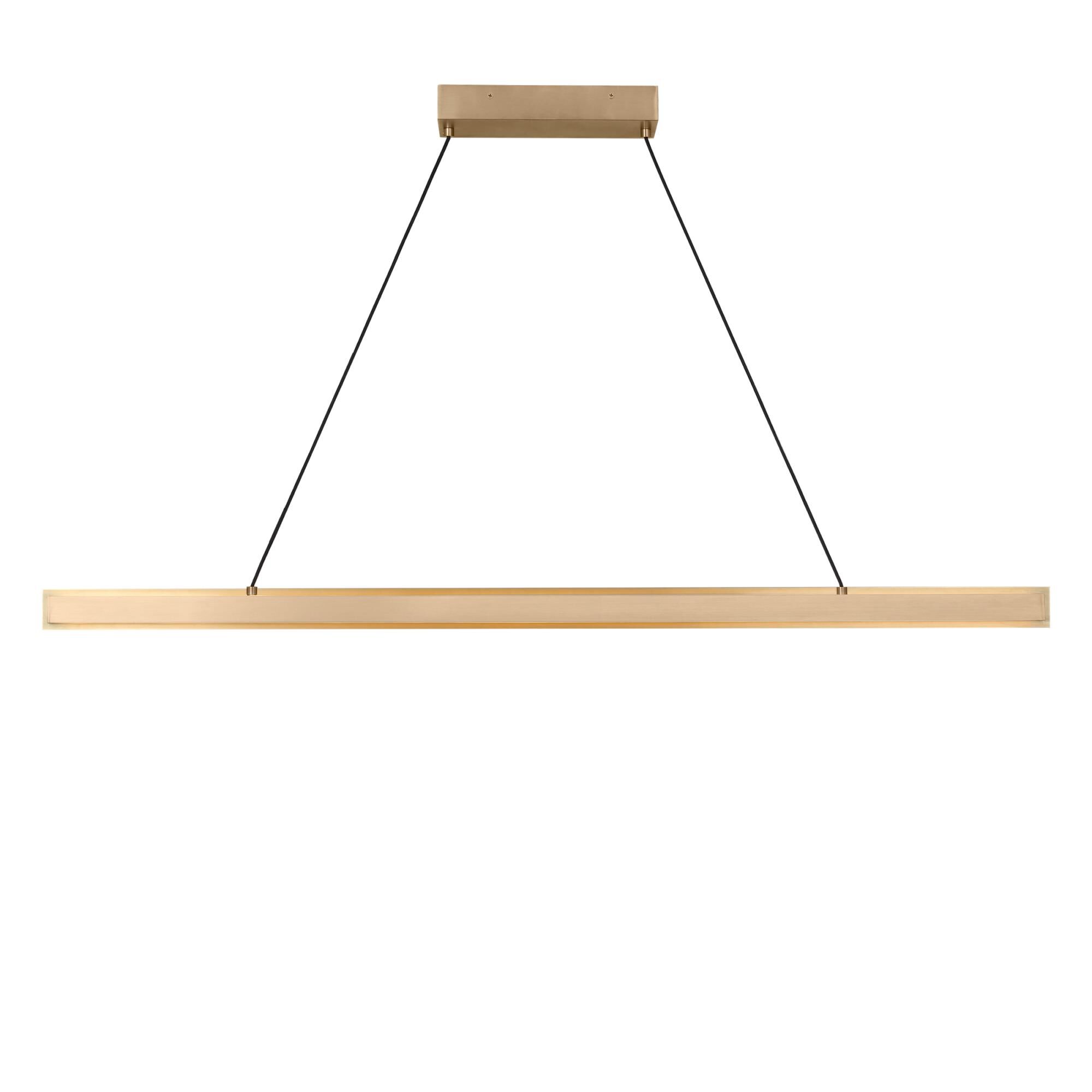Aro 48 Inch Linear Suspension Light by Generation Lighting