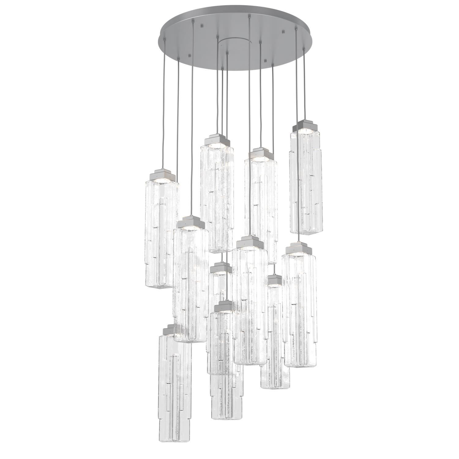 Ledgestone Multi Light Pendant by Hammerton Studio