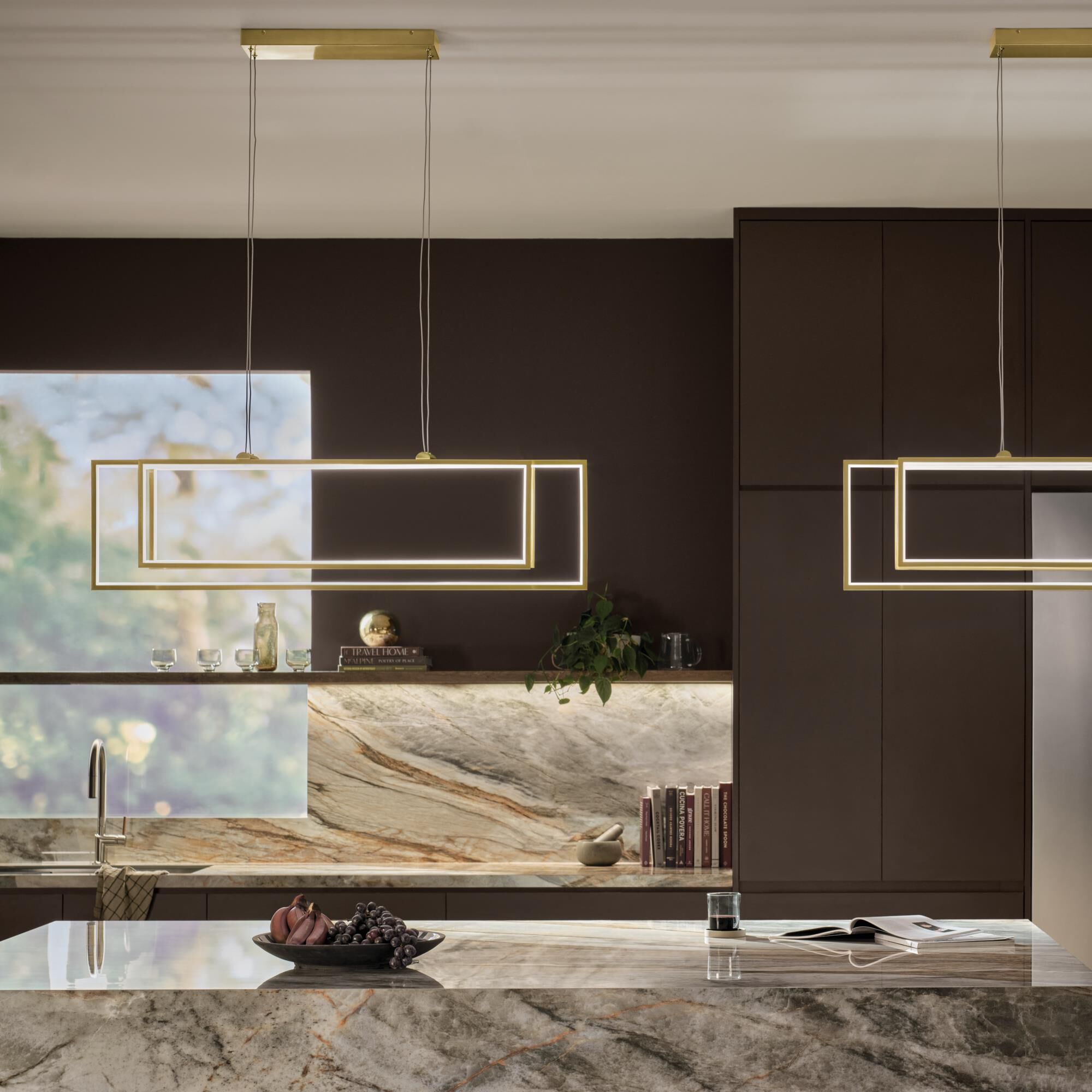 Shown in Champagne Gold finish