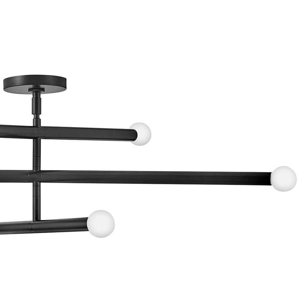 Millie 35 Inch 6 Light Chandelier by Lark