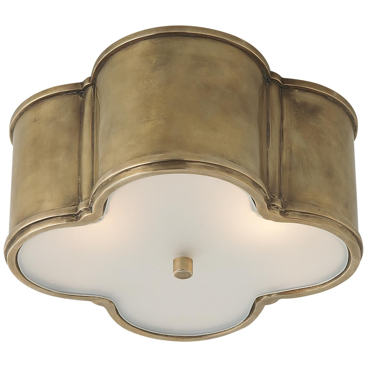 Alexa Hampton Basil 11 Inch 2 Light Flush Mount by Visual Comfort Signature Collection