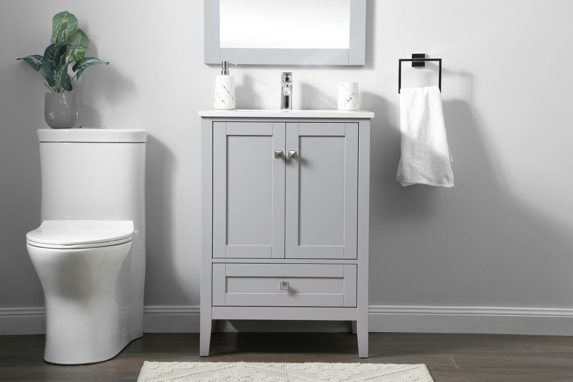 Hamilton 19 Inch Bath Vanity Cabinet,