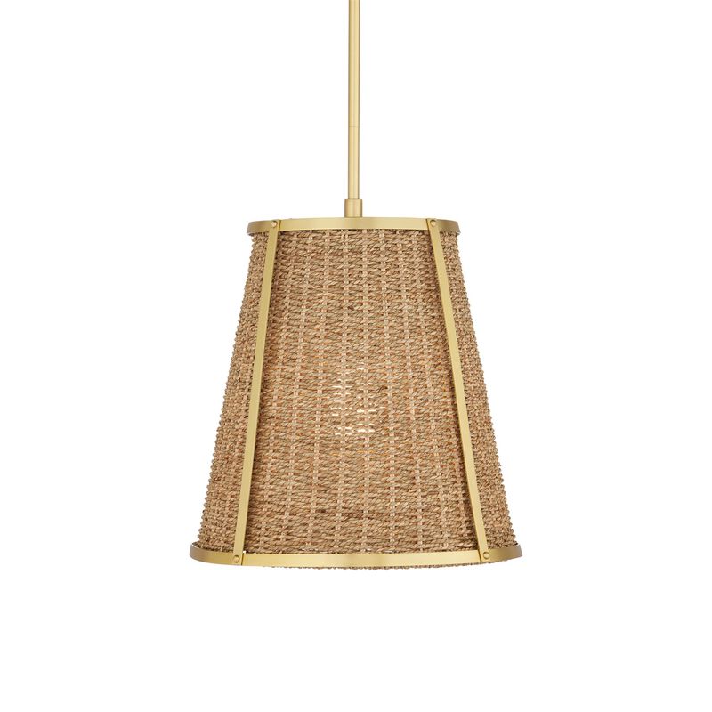 Suzanne Duin Deauville Small Pendant Light by Currey & Company