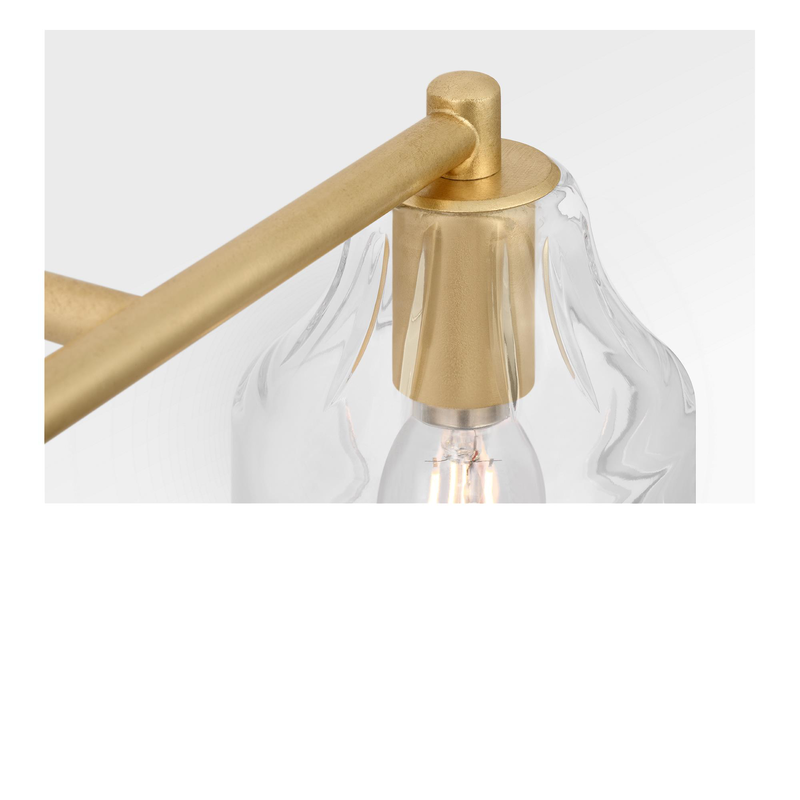 Alexa Hampton Augusta 13 Inch 2 Light Bath Vanity Light by Visual Comfort Studio