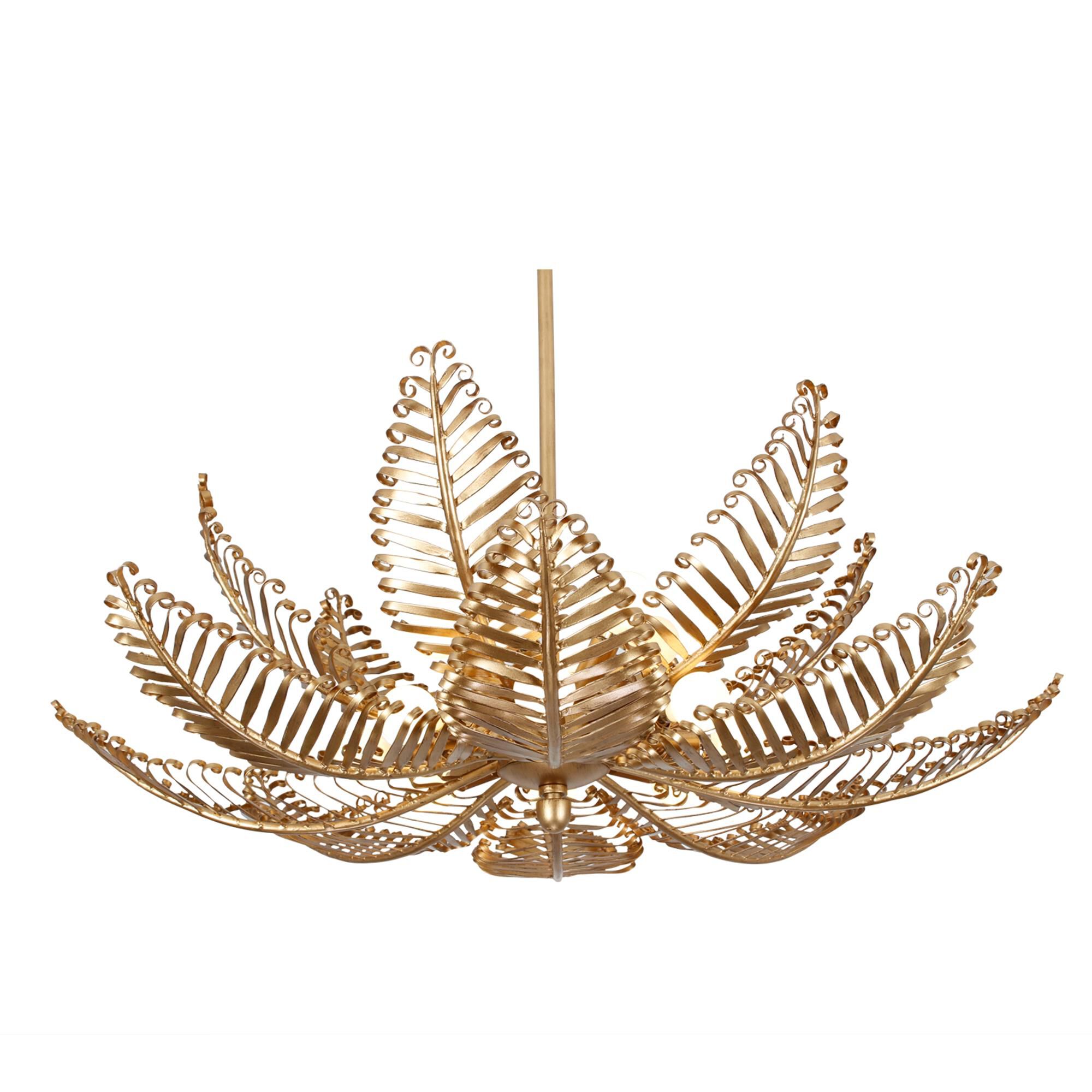 Fern 36 Inch Chandelier by Kalco Lighting