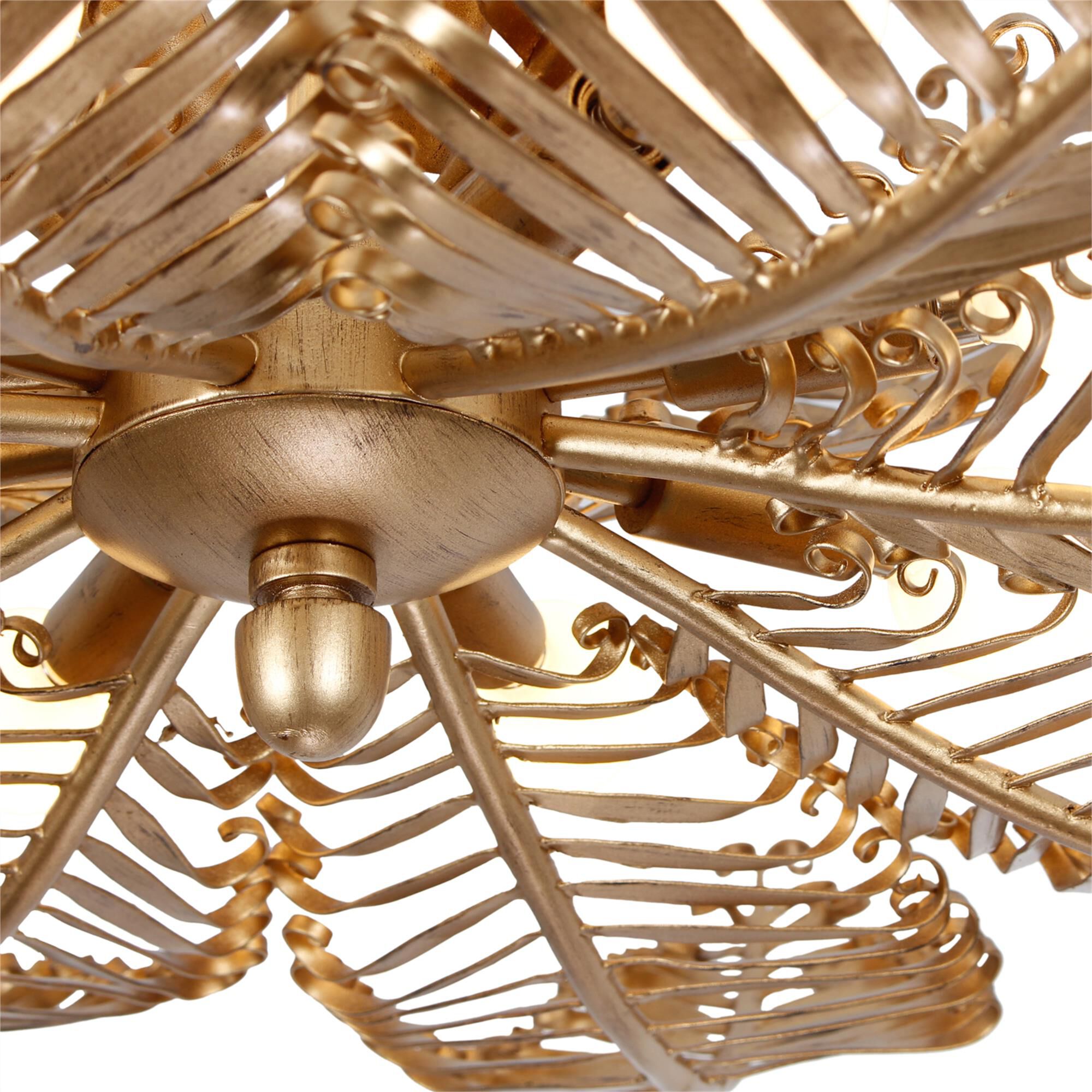 Fern 36 Inch Chandelier by Kalco Lighting