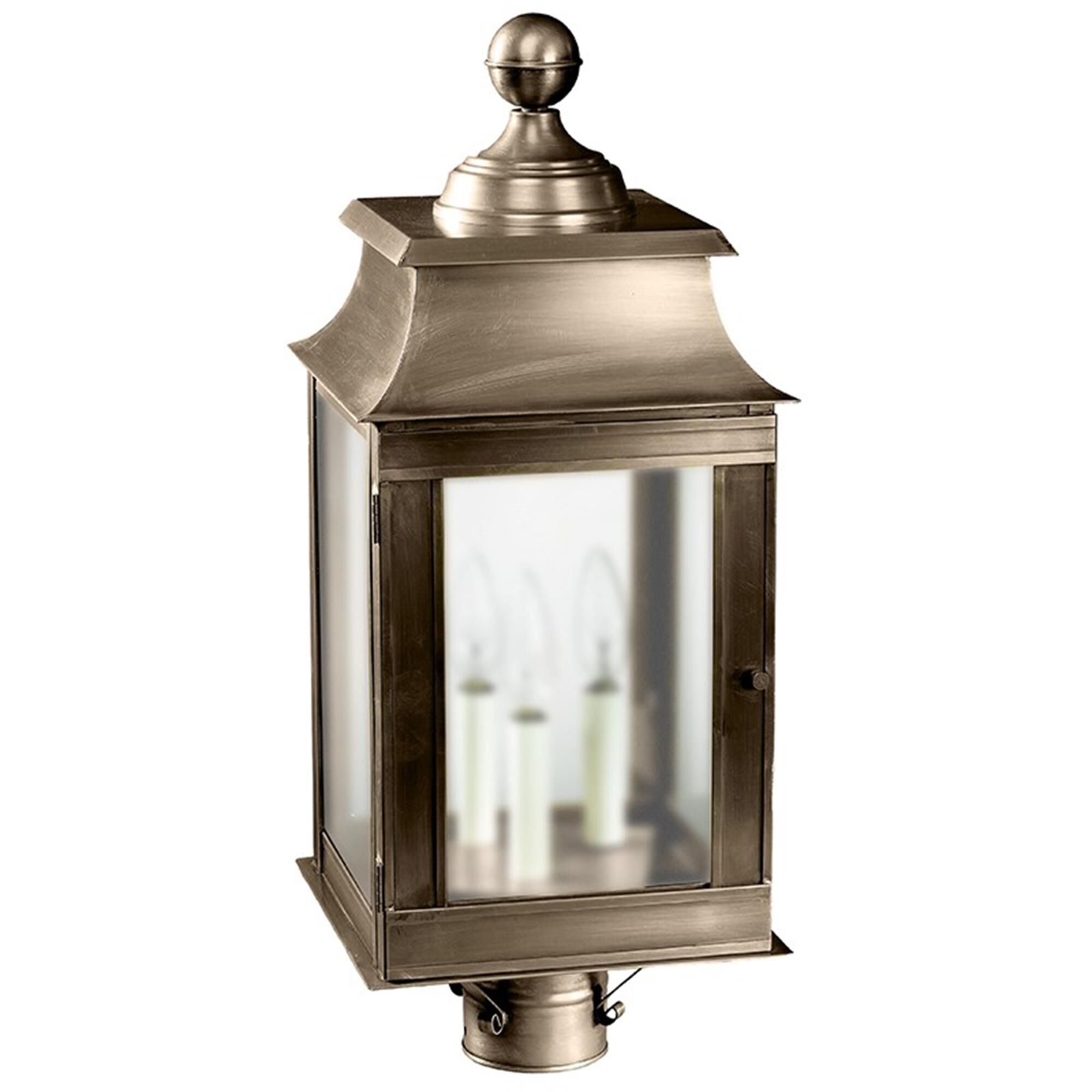Concord 23 Inch 3 Light Outdoor Post Lamp,