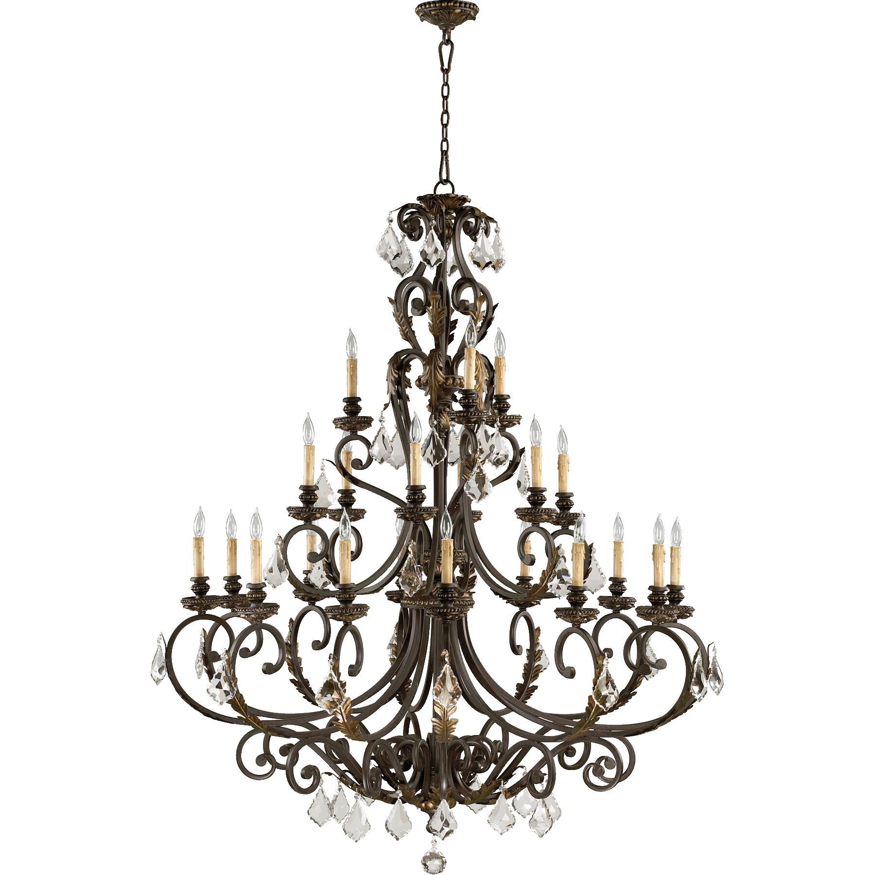 Rio Salado 51 Inch 21 Light Chandelier by Quorum International