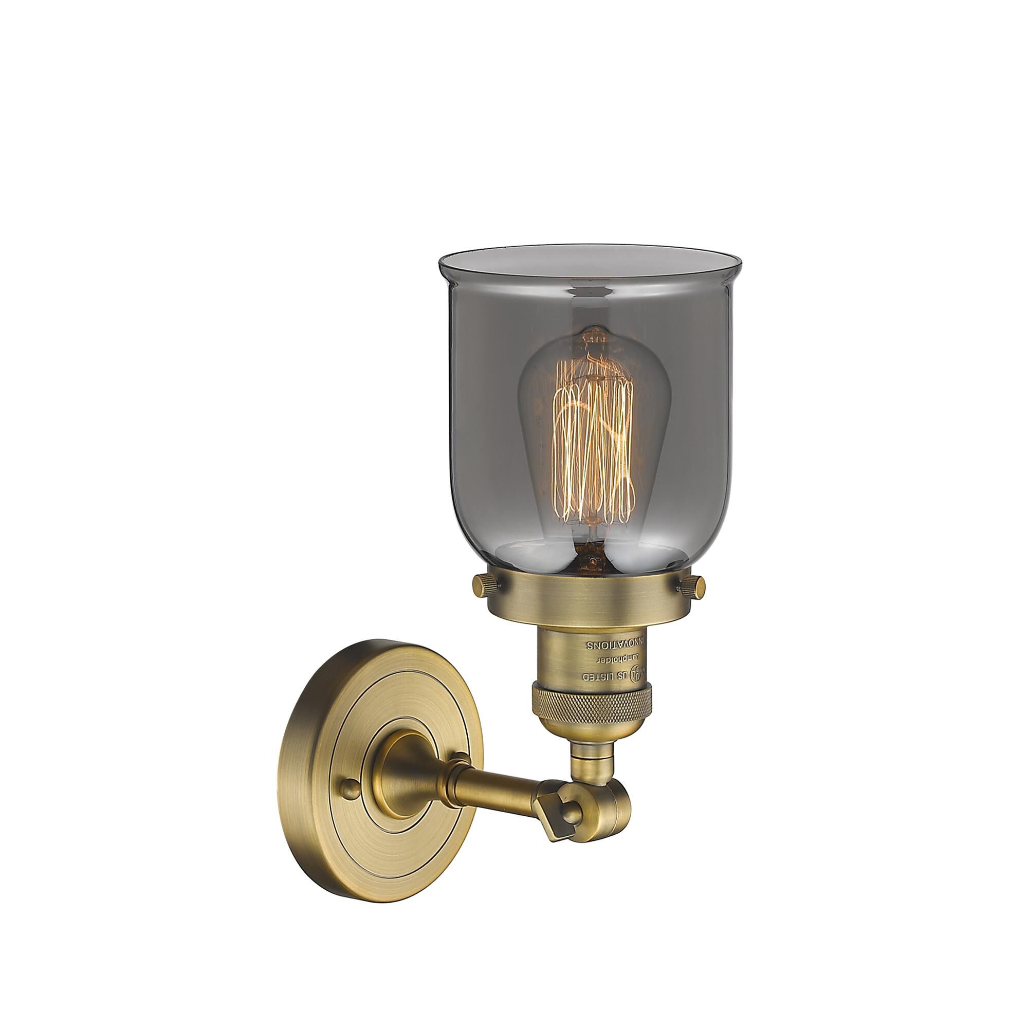 Bruno Marashlian Small Bell 5 Inch 1 Light Semi Flush Mount by Innovations Lighting