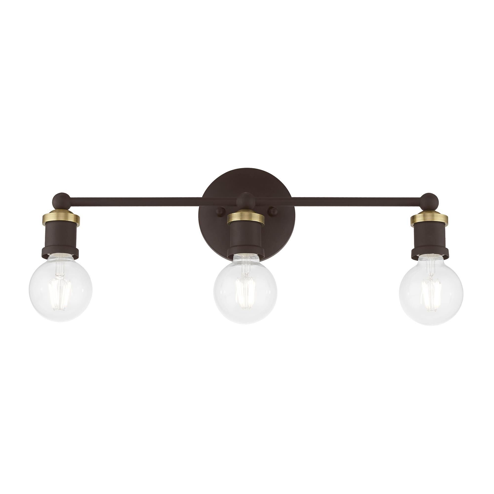 Shown in Bronze with Antique Brass Accents finish