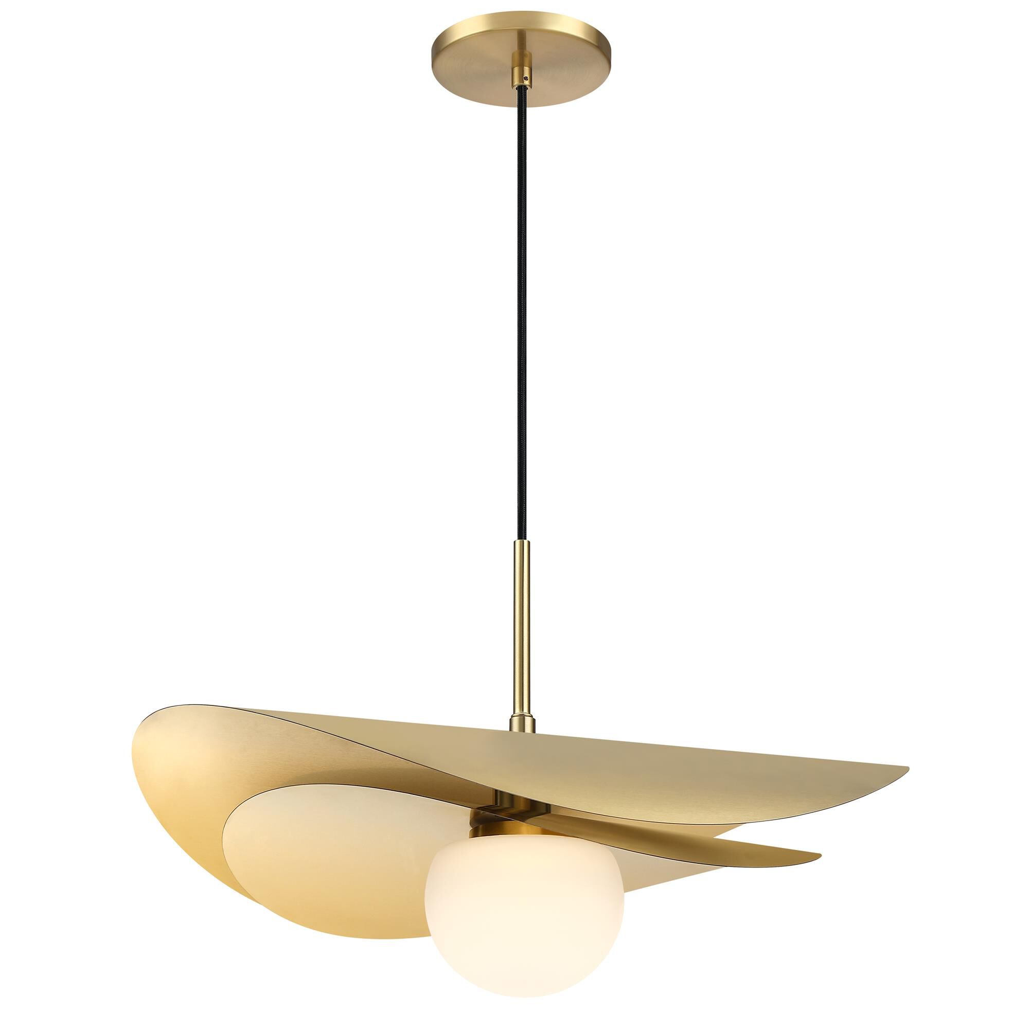 Shown in Aged Brass finish