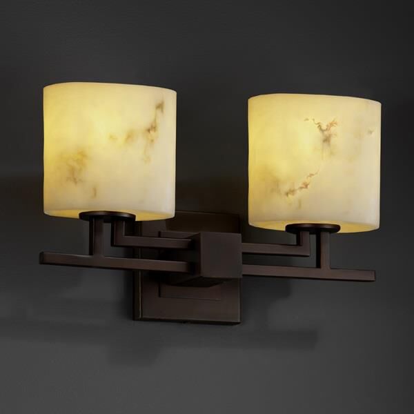 Lumenaria 16 Inch 2 Light Bath Vanity Light by Justice Design Group
