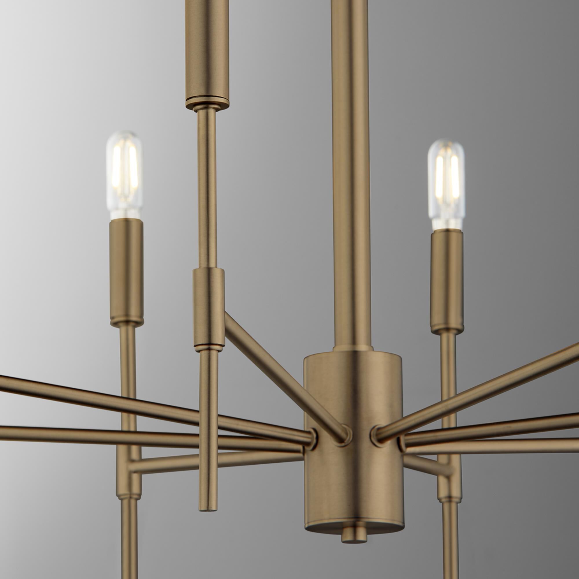 Hamilton 27 Inch 8 Light Chandelier by Quorum International