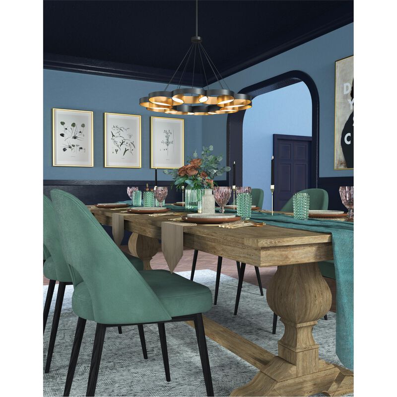 Ryan Pauly Maestro 32 Inch Chandelier by Kuzco
