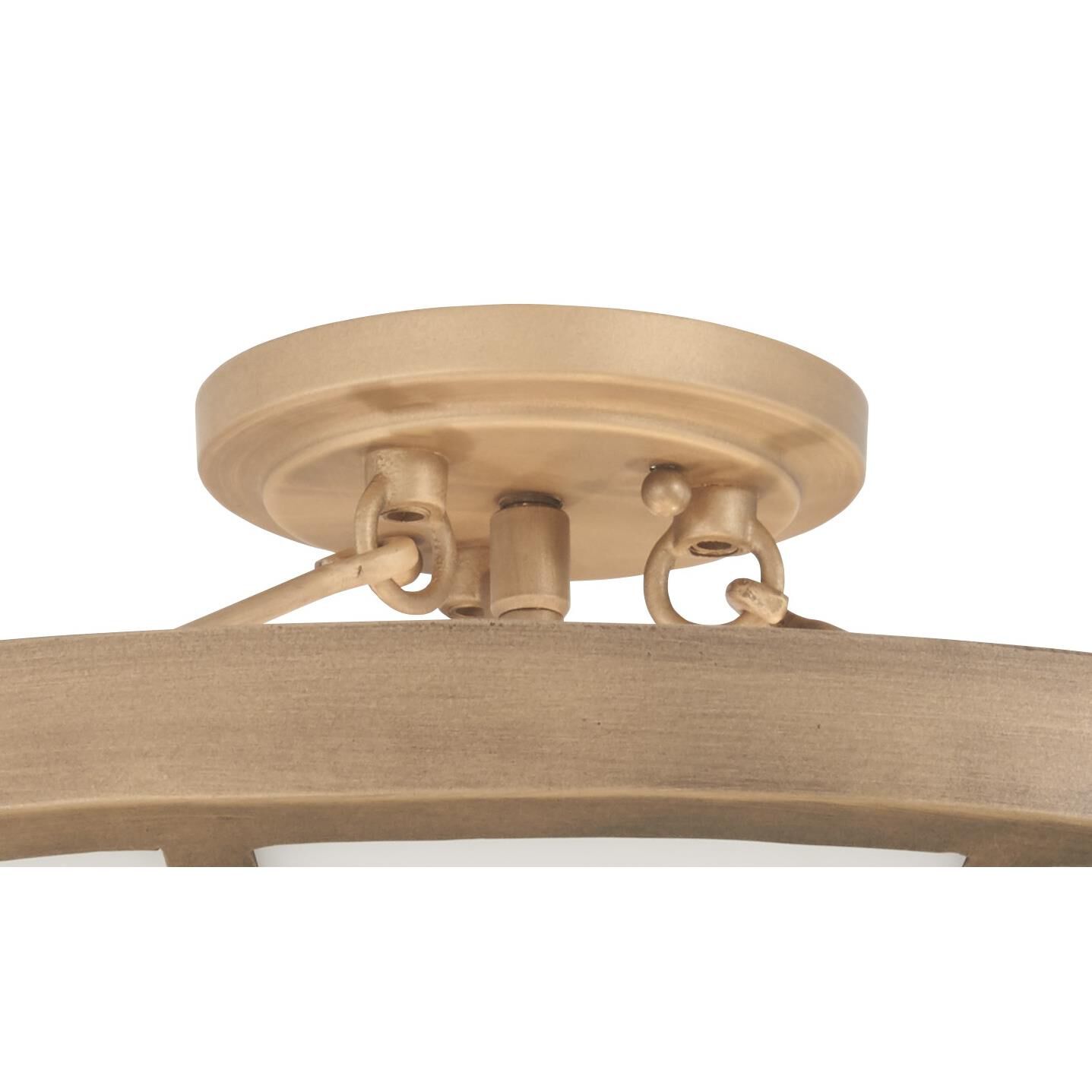 Istria 22 Inch Semi Flush Mount by Metropolitan Lighting