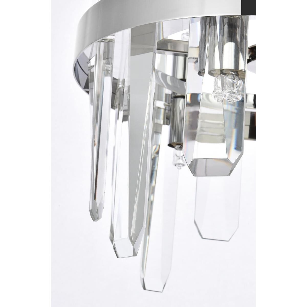 Shown in Chrome finish and Royal Cut Clear crystal