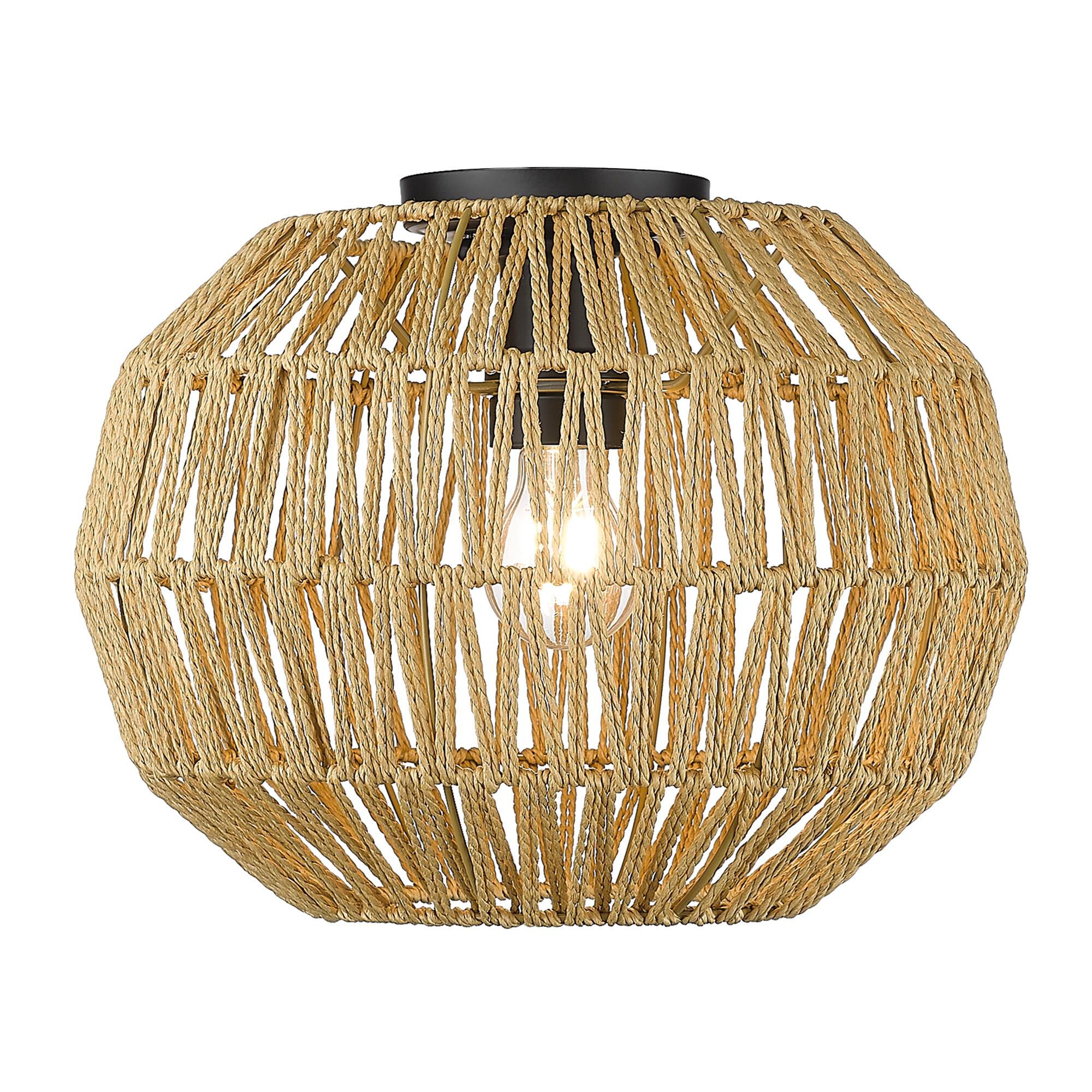 Florence 14 Inch Flush Mount by Golden Lighting