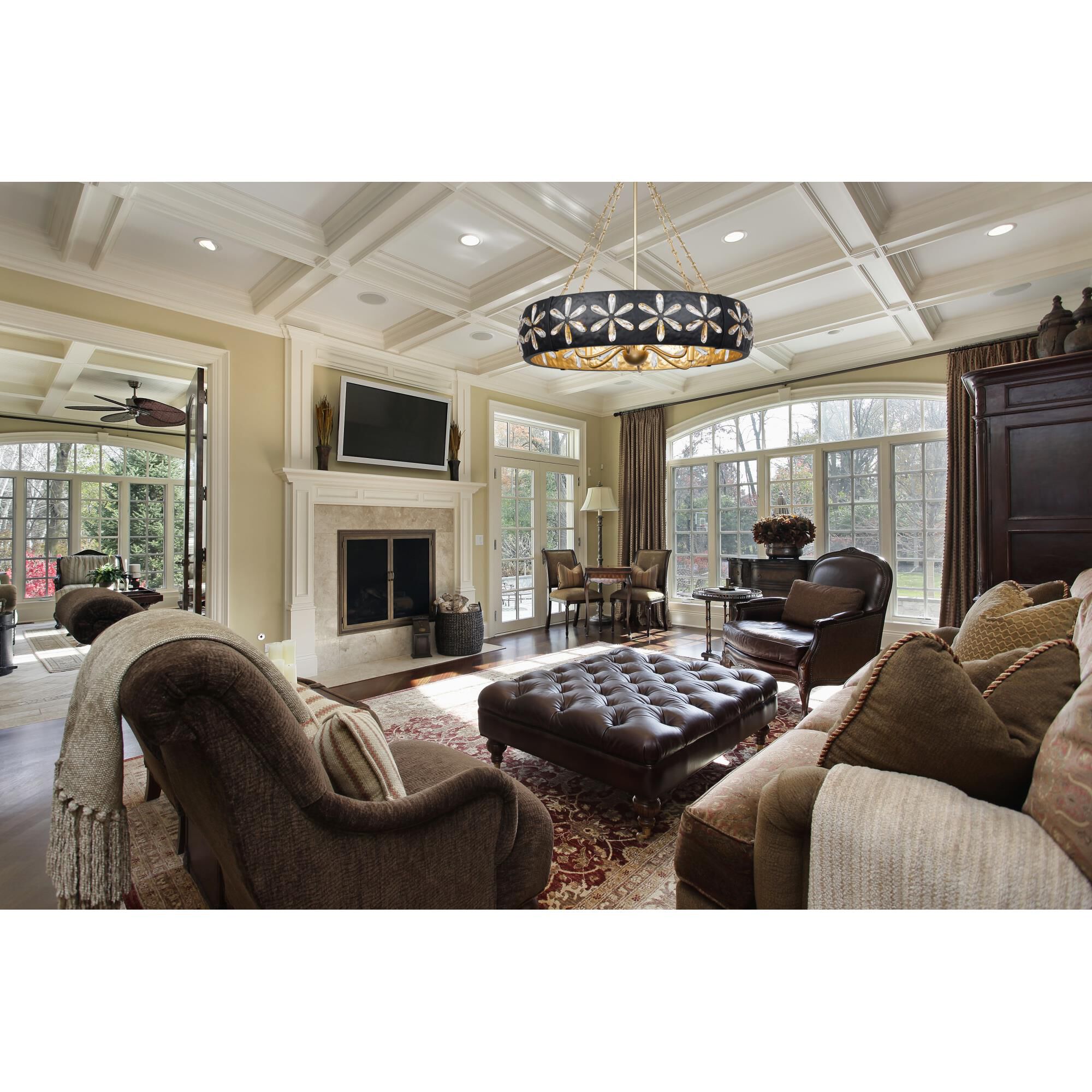 Venice 30 Inch Chandelier by Savoy House