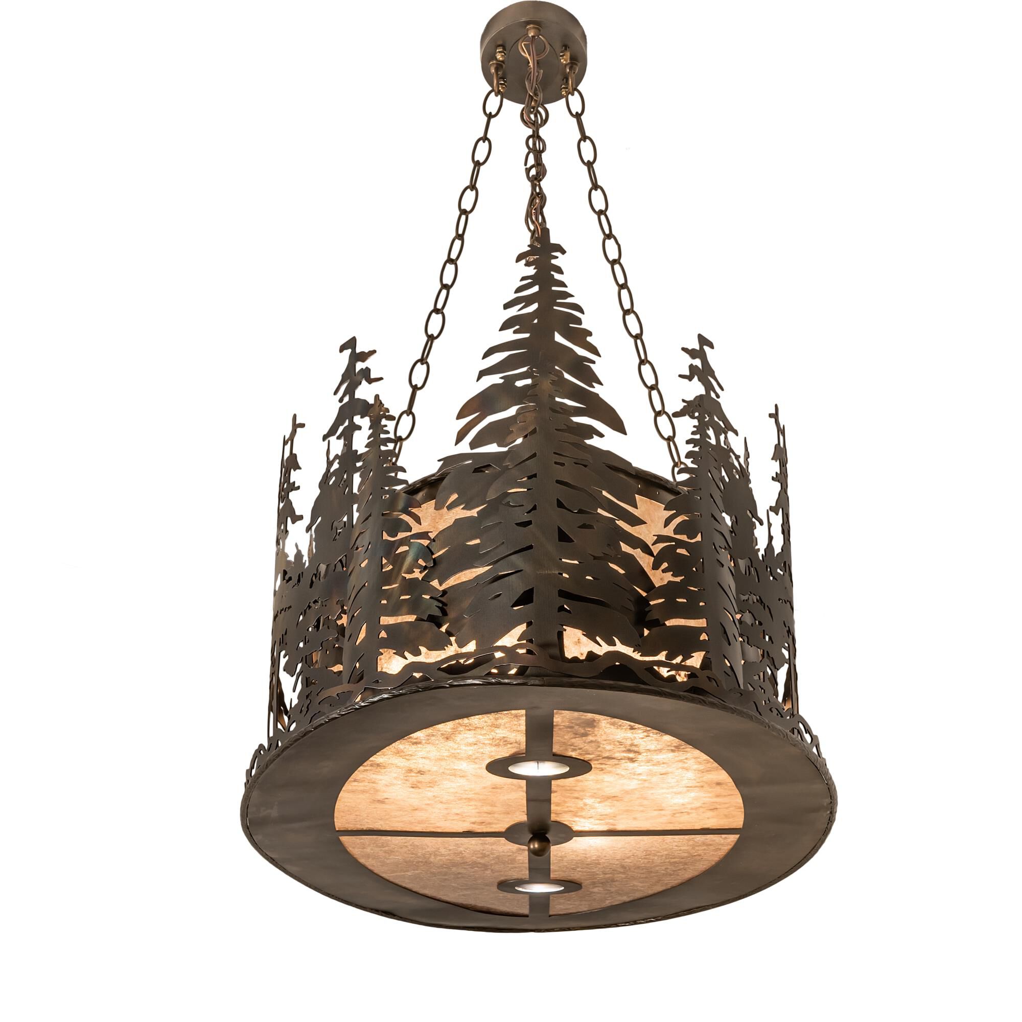 Tall Pines 48 Inch 6 Light Linear Suspension Light by Meyda Lighting