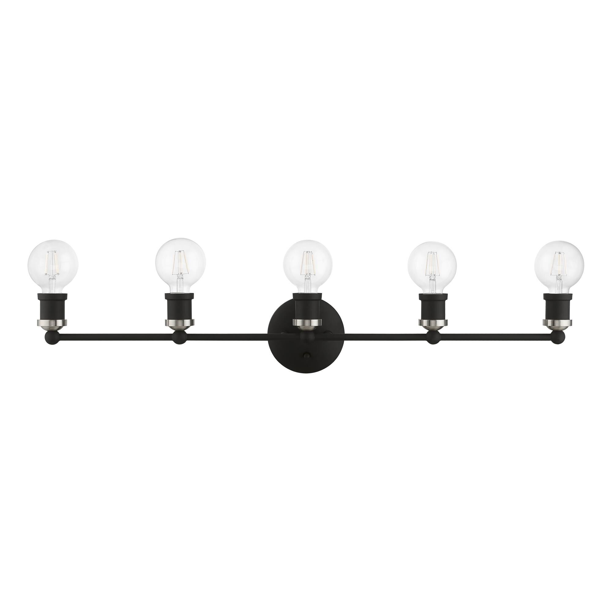 Lansdale 33 Inch 5 Light Bath Vanity Light by Livex Lighting