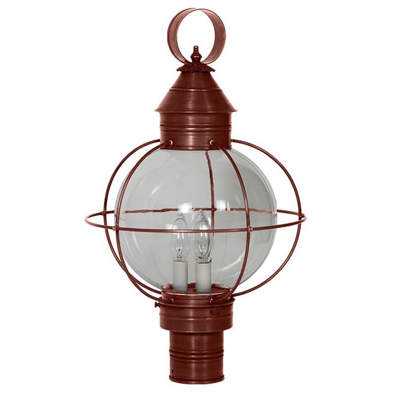 Onion 21 Inch Outdoor Post Lamp by Northeast Lantern