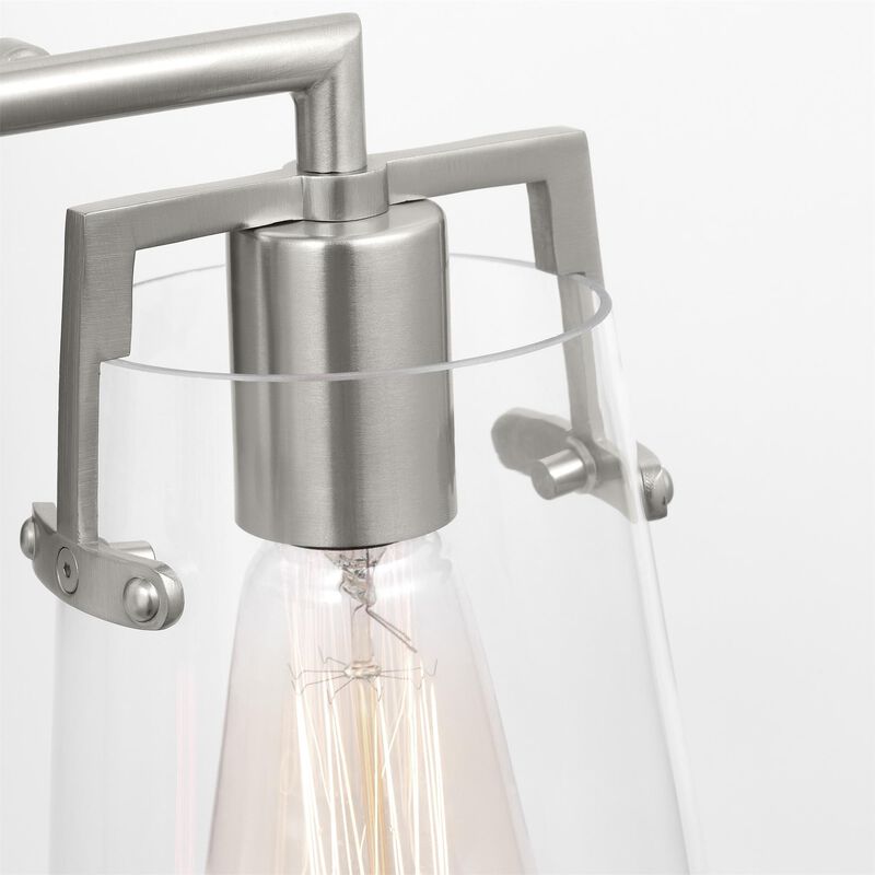 Drew & Jonathan Crofton 15 Inch 2 Light Bath Vanity Light by Visual Comfort Studio